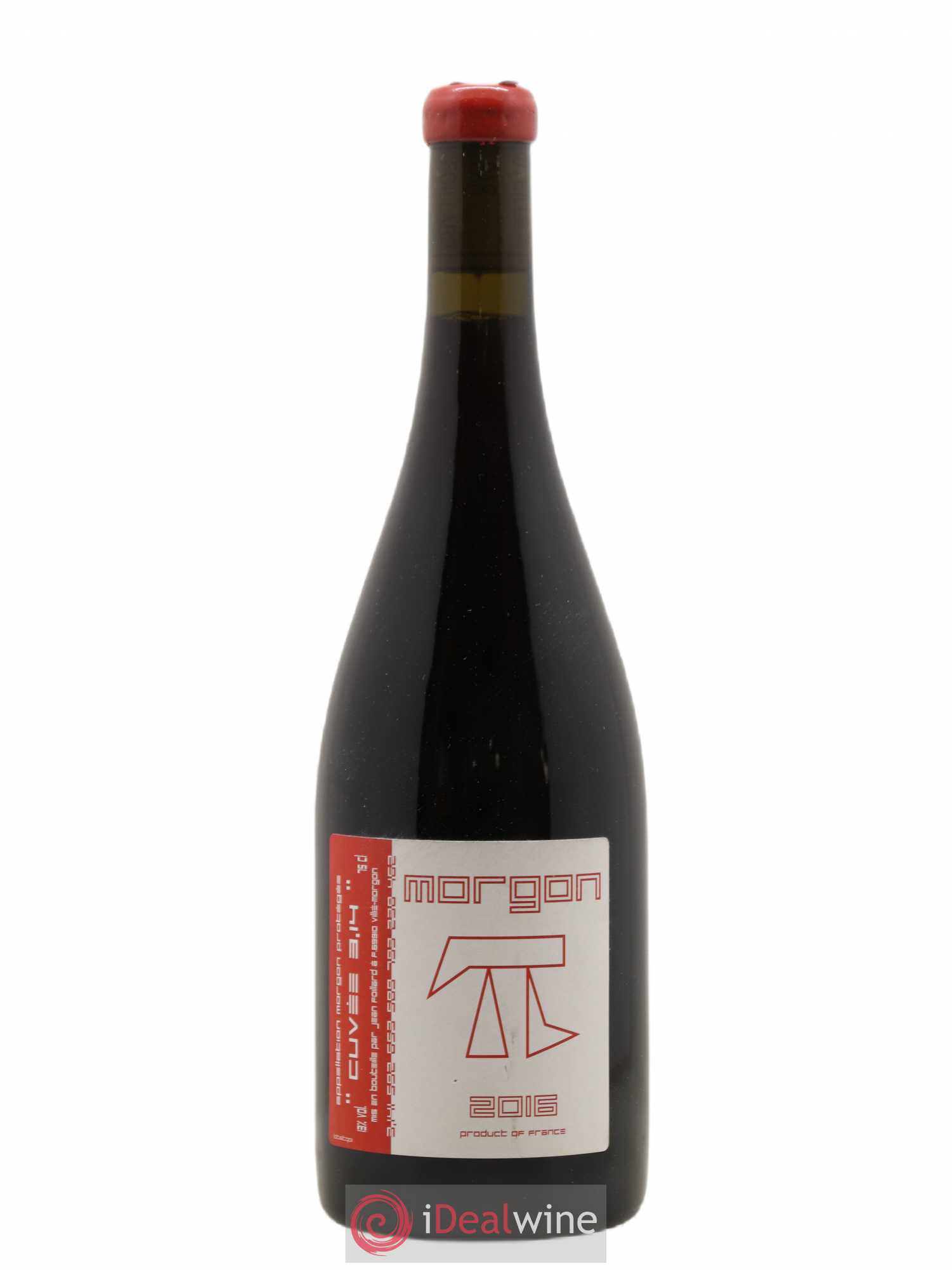Morgon 3.14 Jean Foillard 2016 - Lot de 1 bouteille - 0
