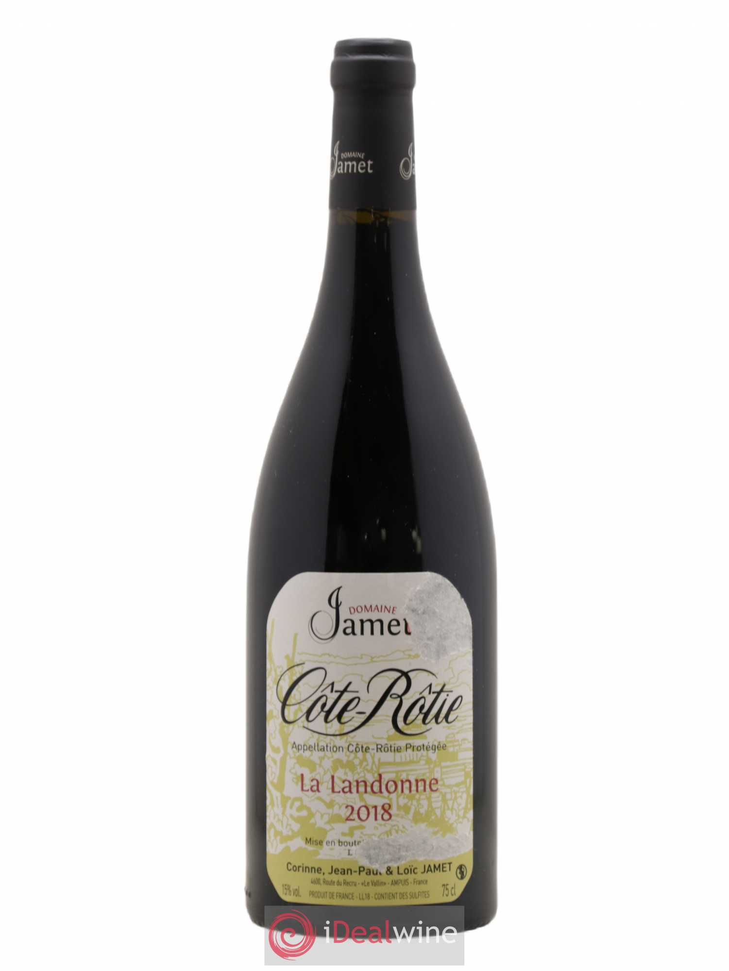 Côte-Rôtie La Landonne Jamet (Domaine) 2018 - Lot de 1 bouteille - 0
