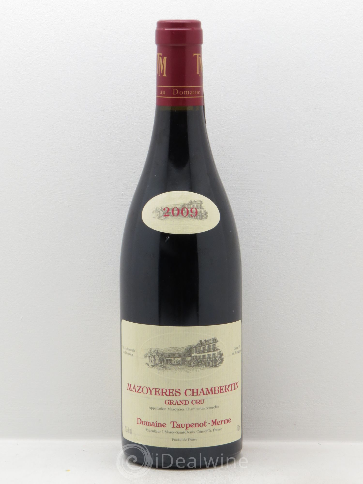 Mazoyères-Chambertin Grand Cru Taupenot Merme 2009 - Lot de 1 bouteille - 0