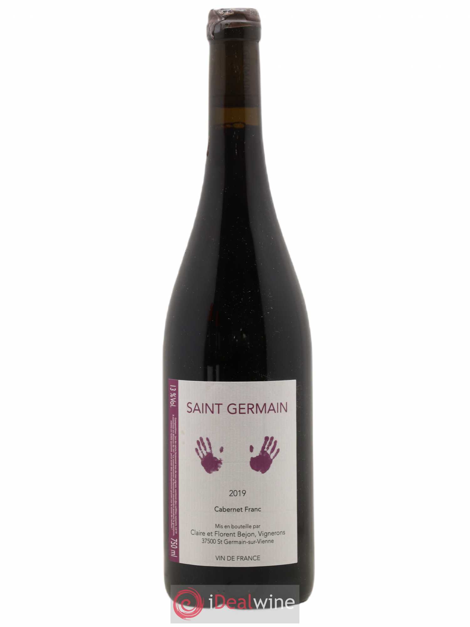 Vin de France Saint Germain Bejon 2019 - Lot de 1 bouteille - 0