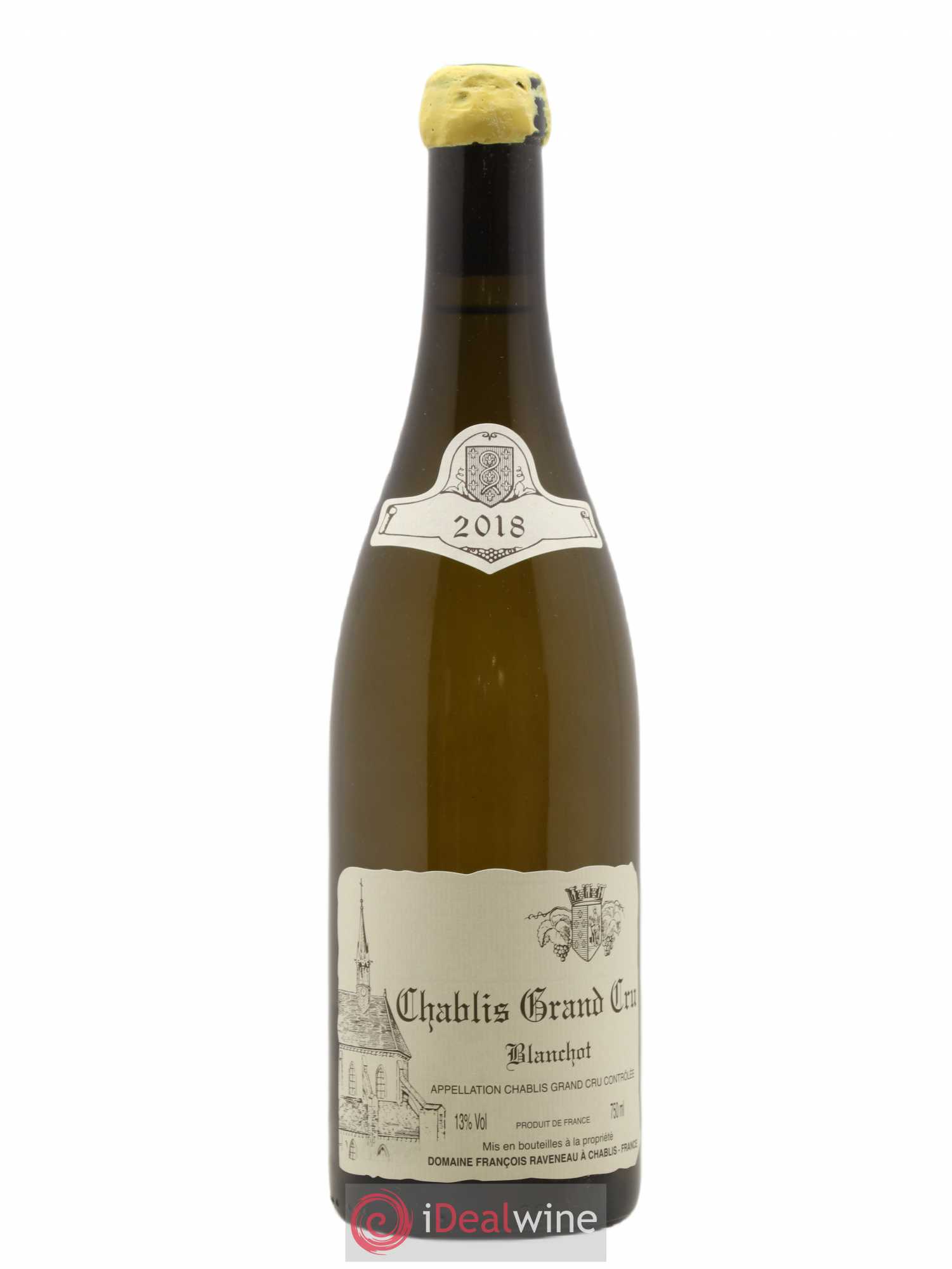 Chablis Grand Cru Blanchot Raveneau (Domaine) 2018 - Lot de 1 bouteille - 0
