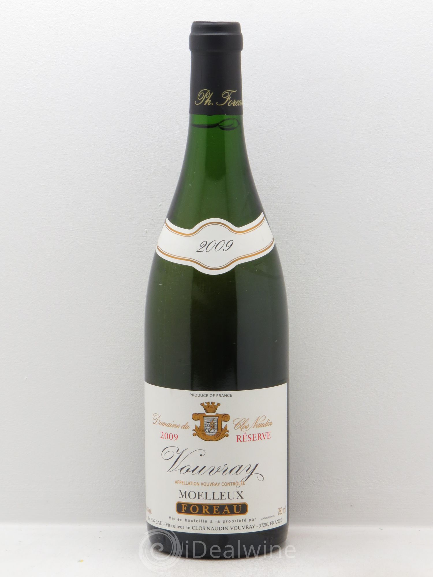 Vouvray Moelleux Réserve Clos Naudin - Philippe Foreau 2009 - Lotto di 1 bottiglia - 0