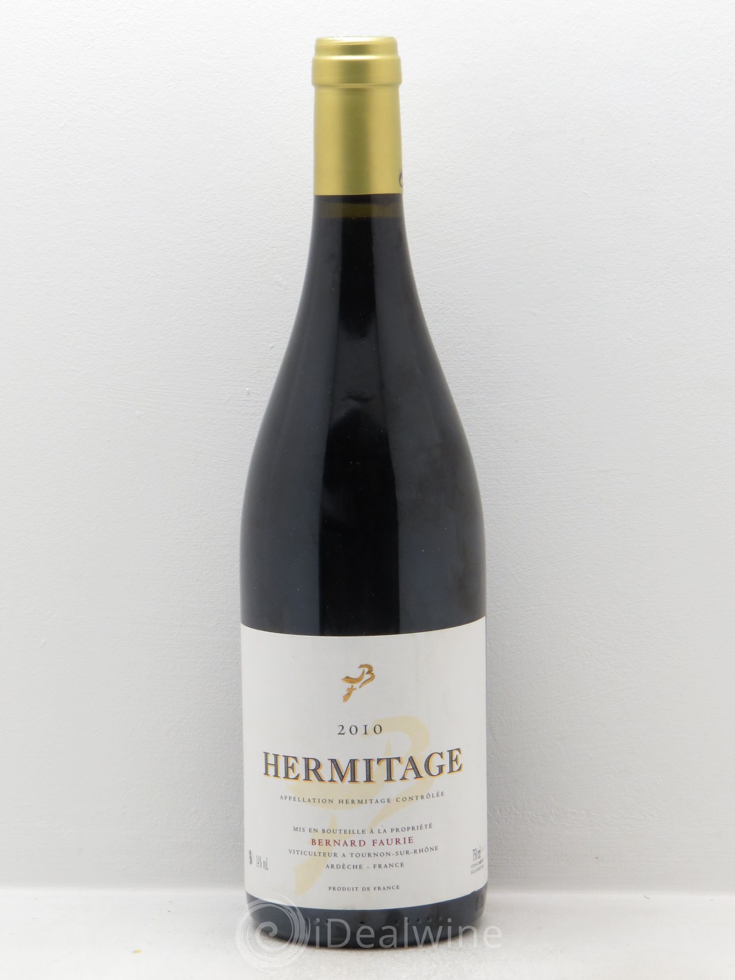 Hermitage Bessards Méal (capsule dorée) 2010 - Lot de 1 bouteille - 0