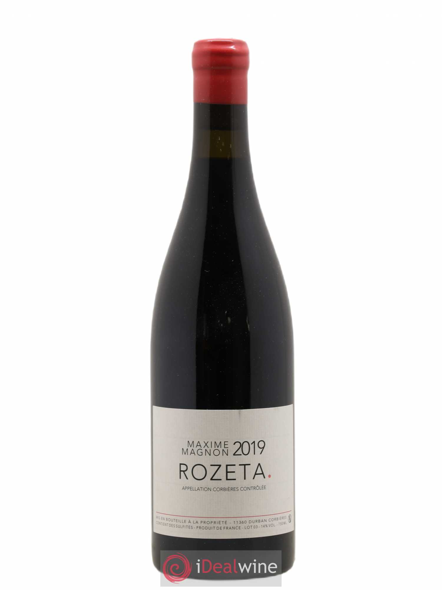 Corbières Rozeta Maxime Magnon (sans prix de réserve) 2019 - Lot de 1 bouteille - 0