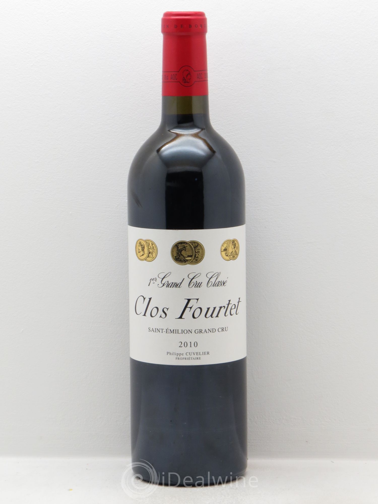 Clos Fourtet 1er Grand Cru Classé B 2010 - Lot de 1 bouteille - 0