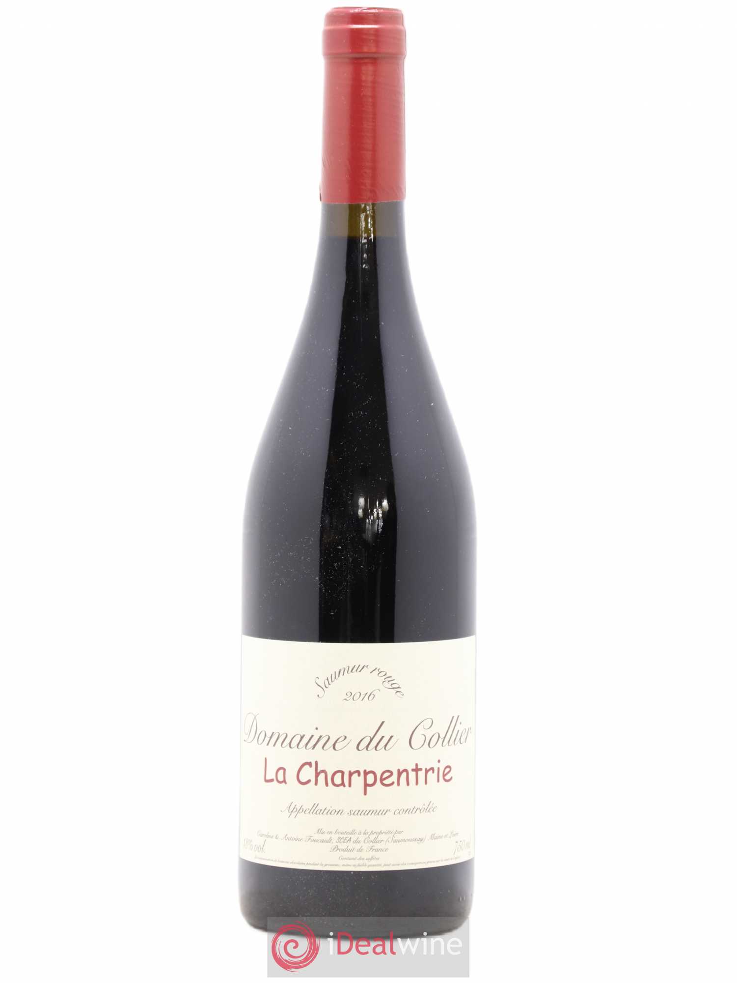 Saumur La Charpentrie Domaine du Collier 2016 - Lot de 1 bouteille - 0