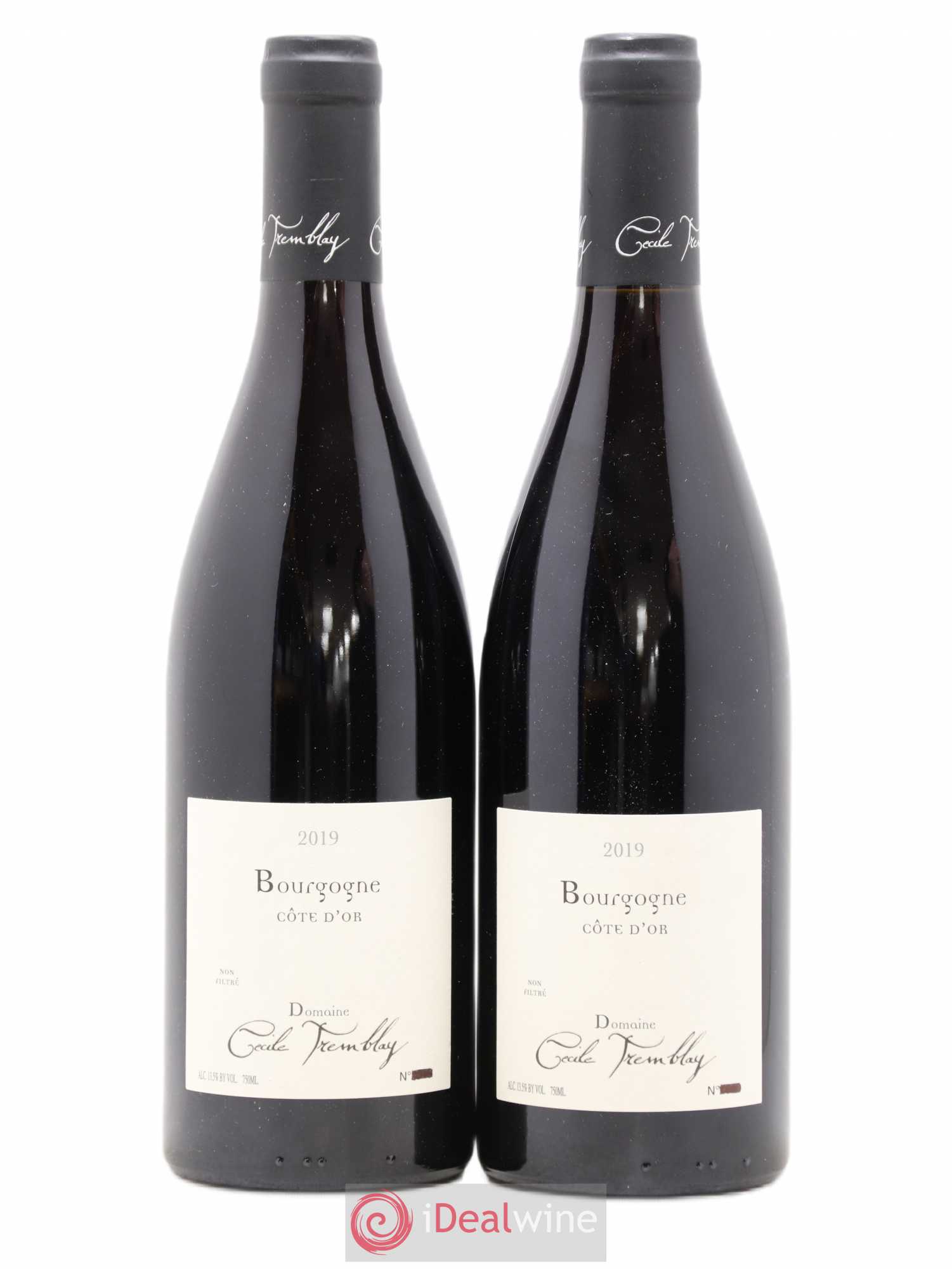 Bourgogne Côte-d'Or Cécile Tremblay 2019 - Lot de 2 bouteilles - 0