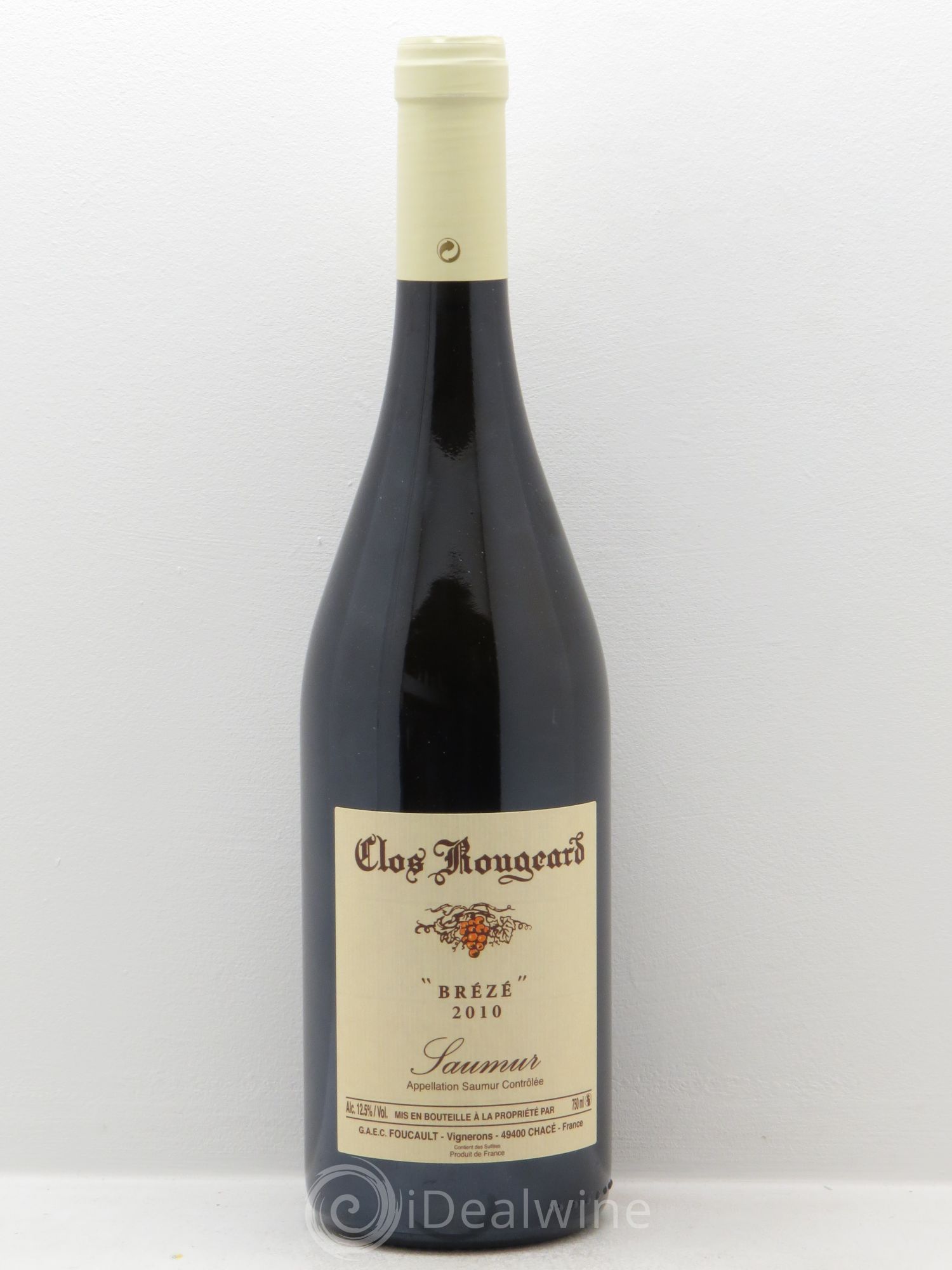 Saumur Brézé Clos Rougeard 2010 - Lot de 1 bouteille - 0