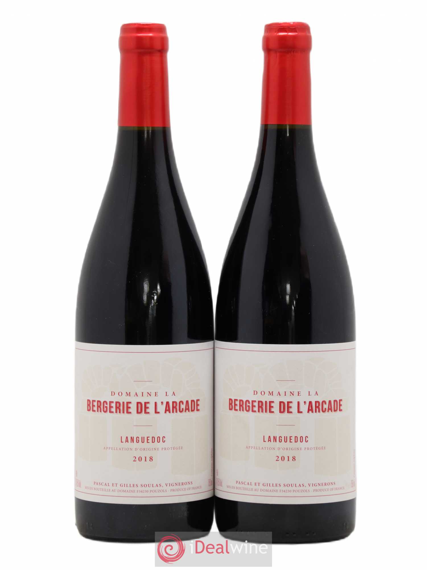 Languedoc La Bergerie de l'Arcade (Domaine) 2018 - Lot de 2 bouteilles - 0