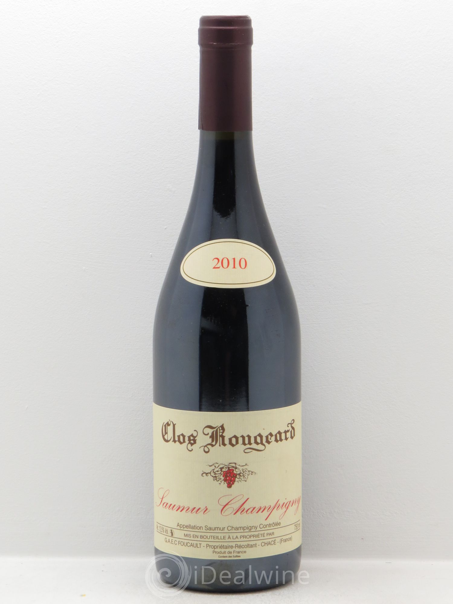 Saumur-Champigny Clos Rougeard 2010 - Lot de 1 bouteille - 0