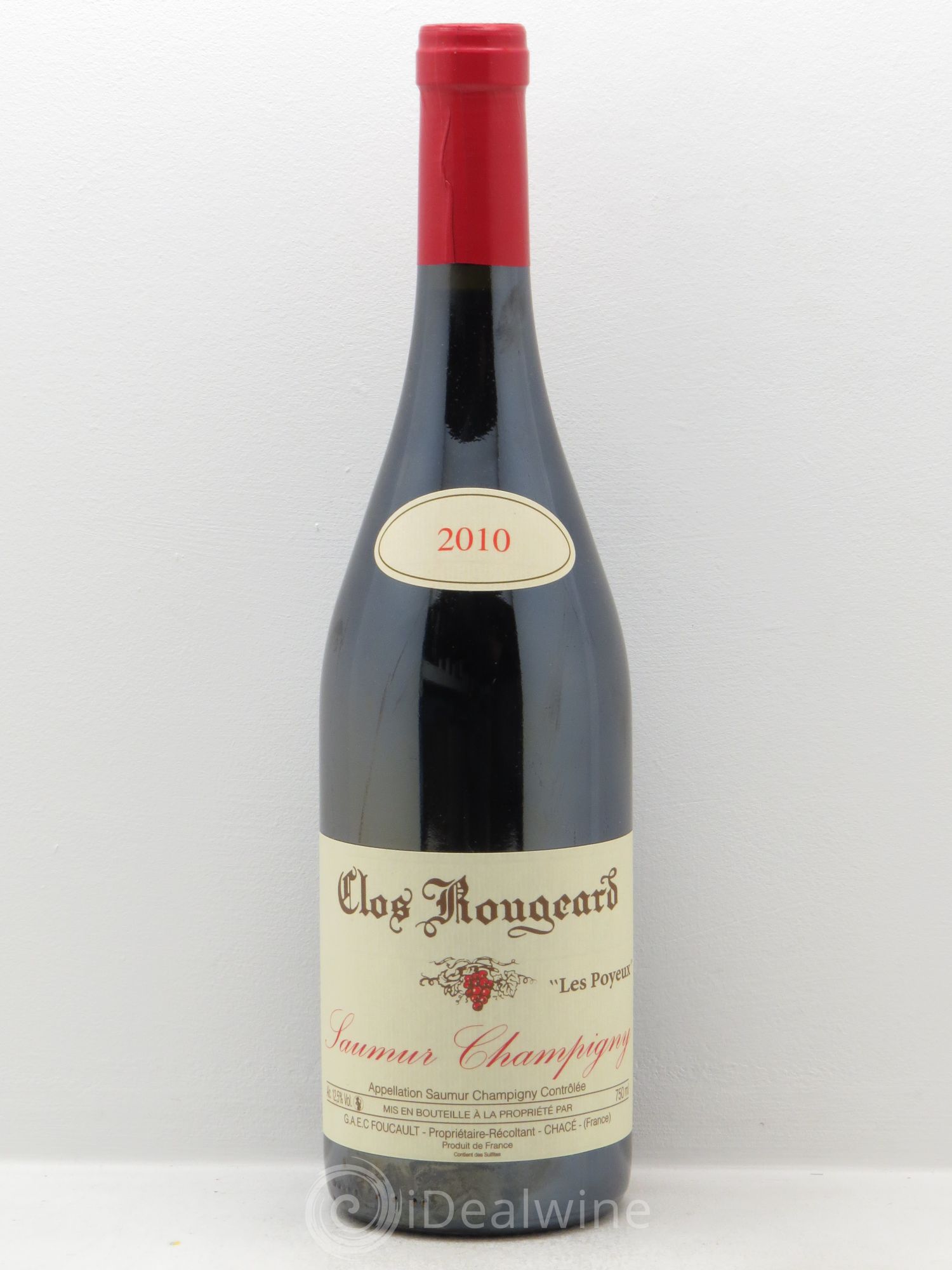 Saumur-Champigny Les Poyeux Clos Rougeard 2010 - Lot de 1 bouteille - 0