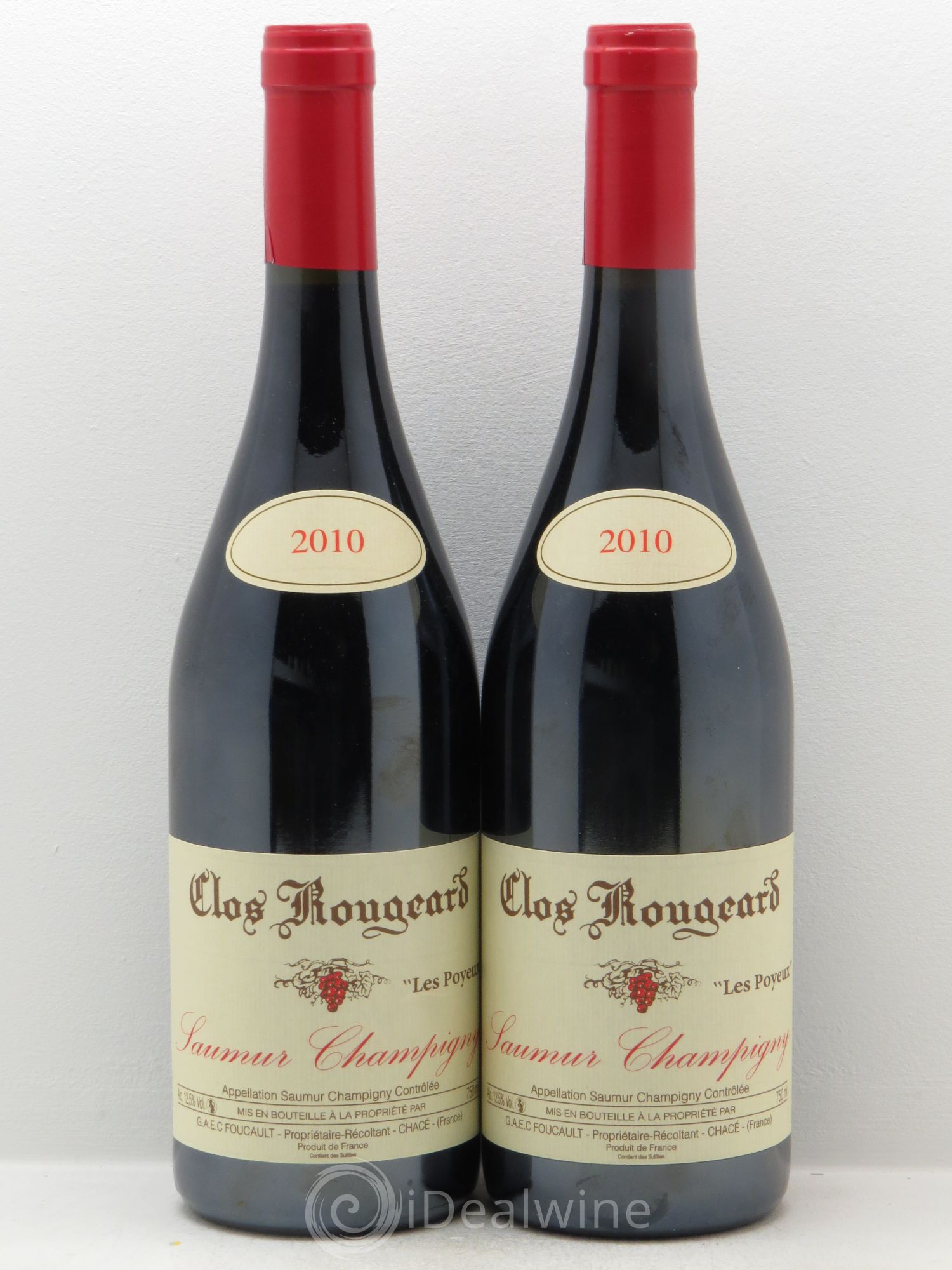 Saumur-Champigny Les Poyeux Clos Rougeard 2010 - Lot de 2 bouteilles - 0