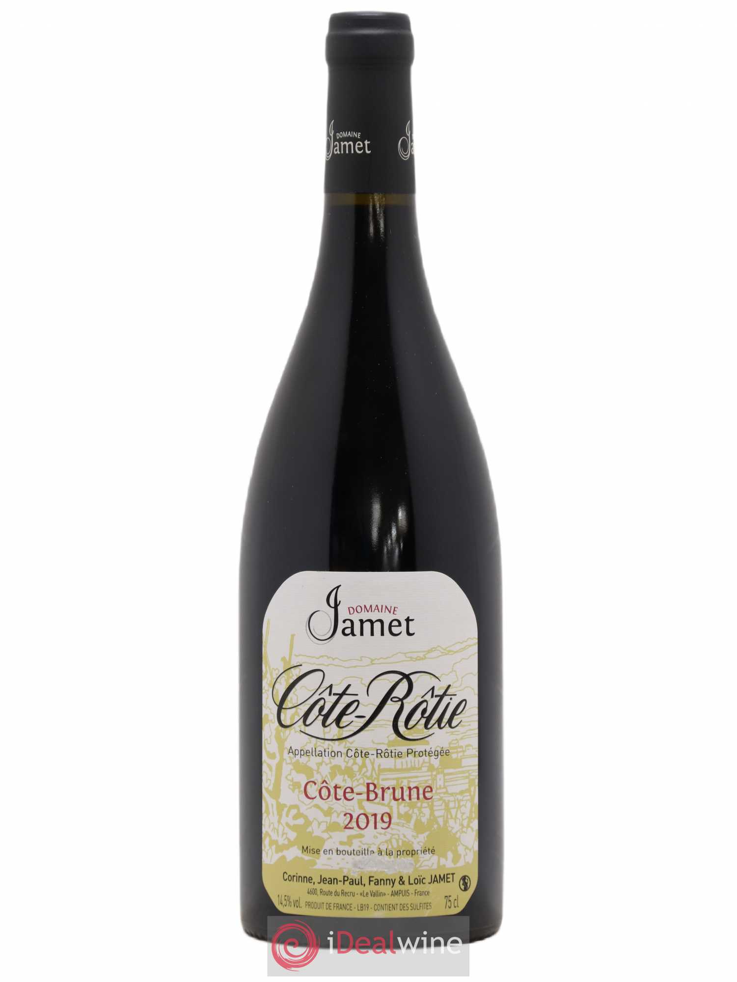 Côte-Rôtie Côte Brune Jamet (Domaine) 2019 - Lot de 1 bouteille - 0