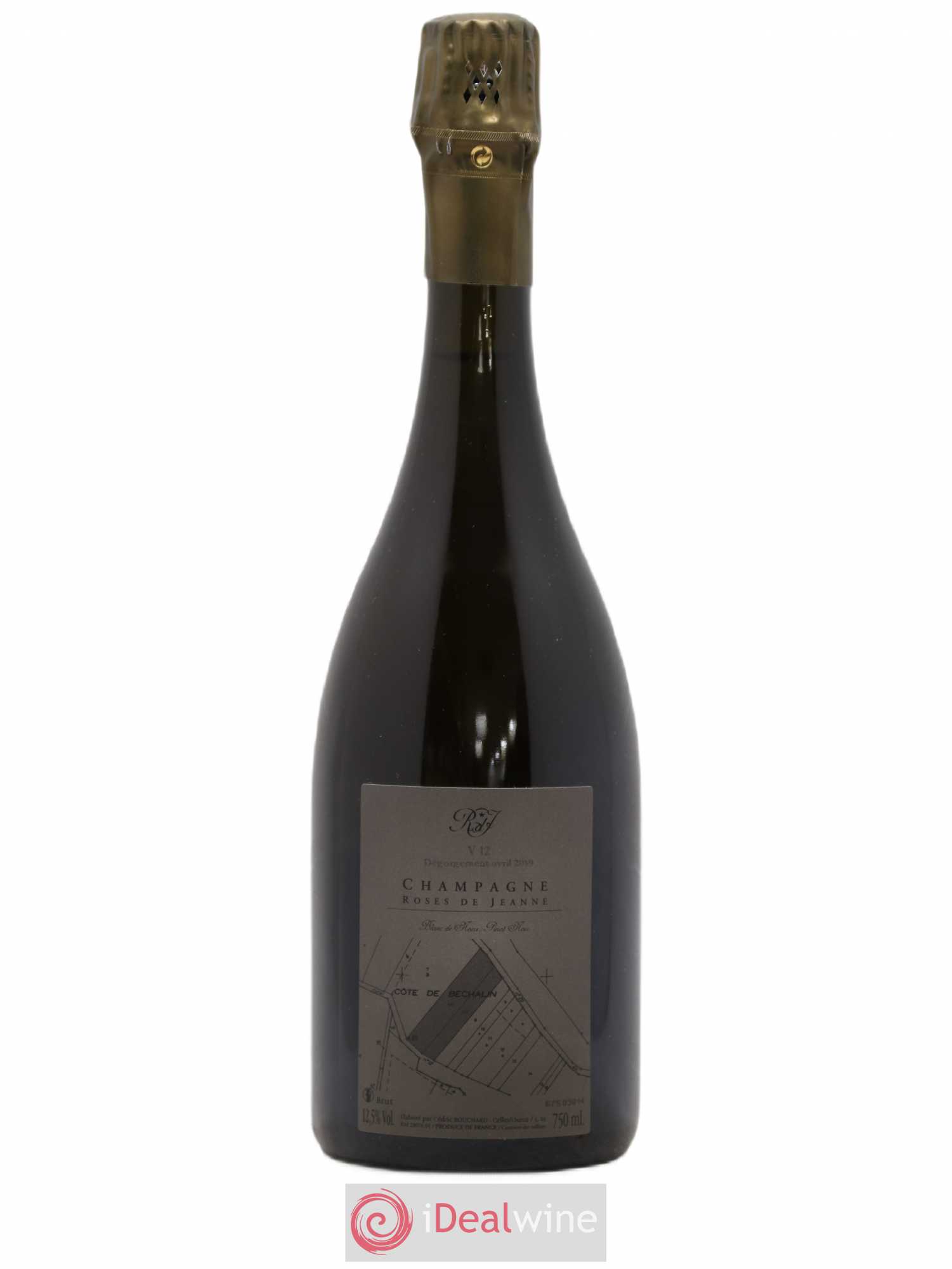Roses de Jeanne Côte de Béchalin Blanc de Noirs Cédric Bouchard 2012 - Lot de 1 bouteille - 1