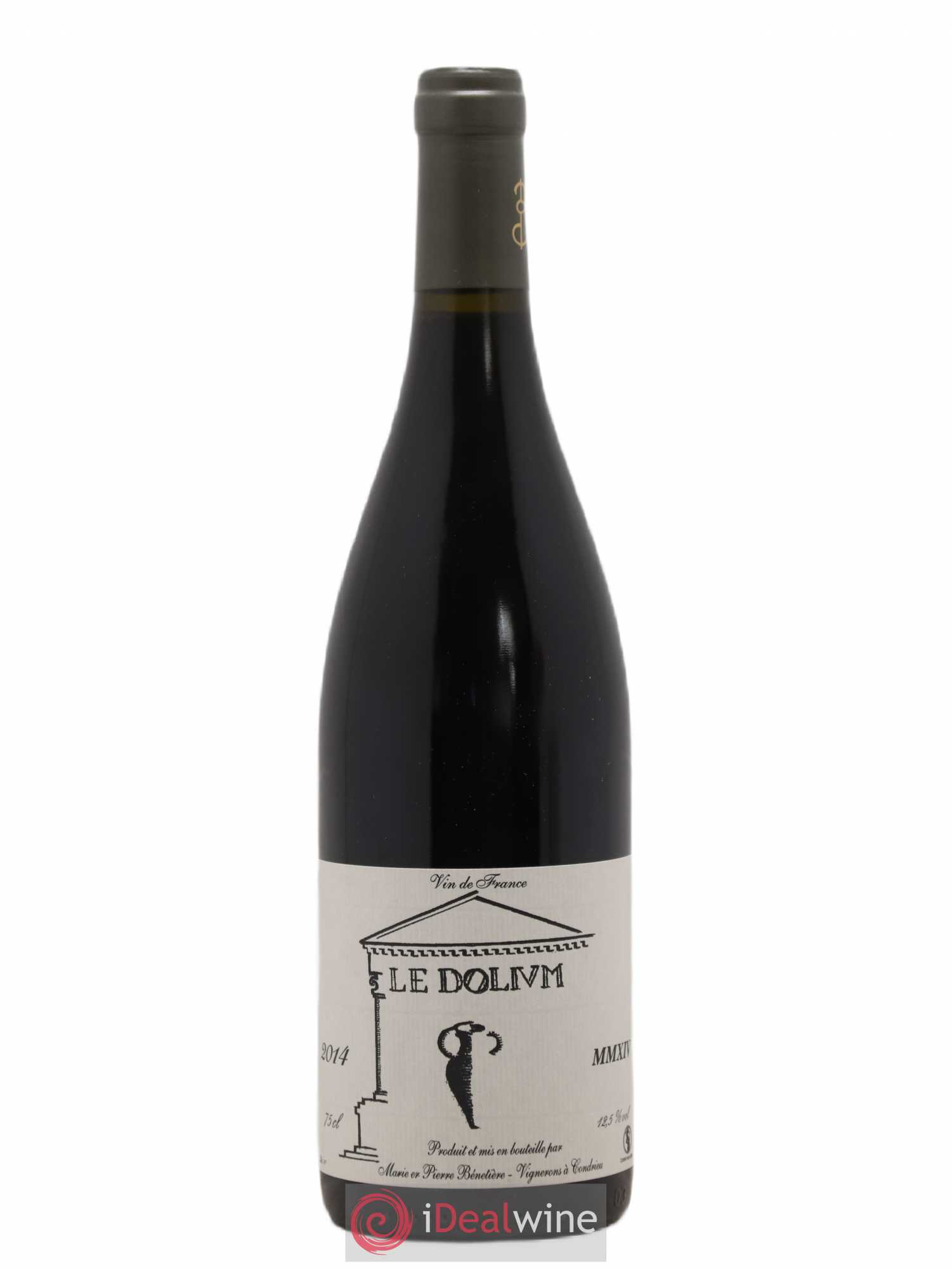 Vin de France Le Dolium Marie et Pierre Bénetière (Domaine) 2014 - Lot de 1 bouteille - 0
