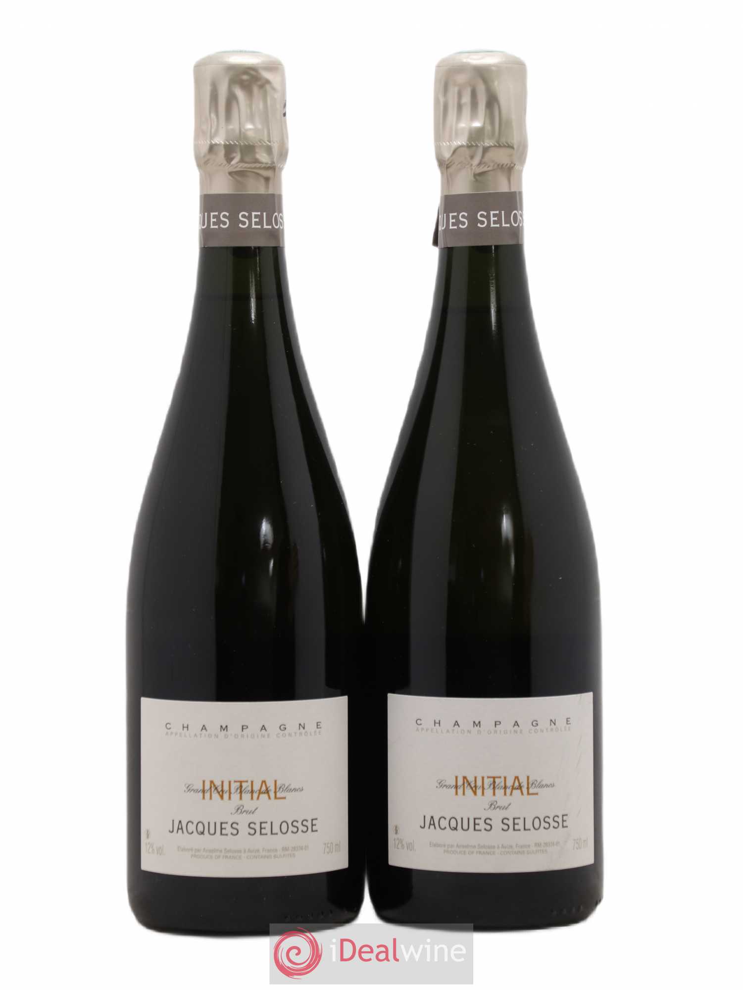 Initial Brut Jacques Selosse - Lot de 2 bouteilles - 0