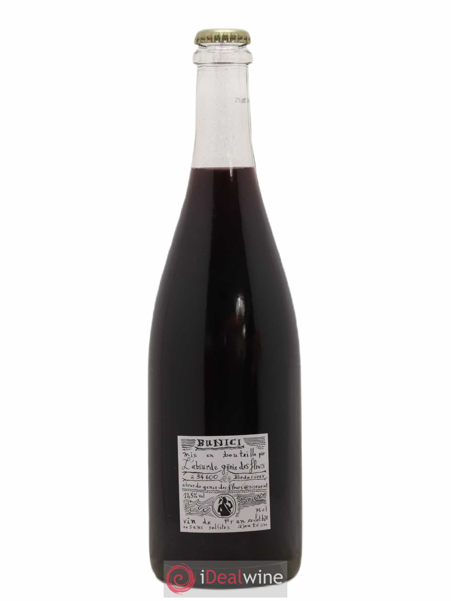 Vin de France Absurde génie des fleurs Bunici 2020 - Posten von 1 Flasche - 1