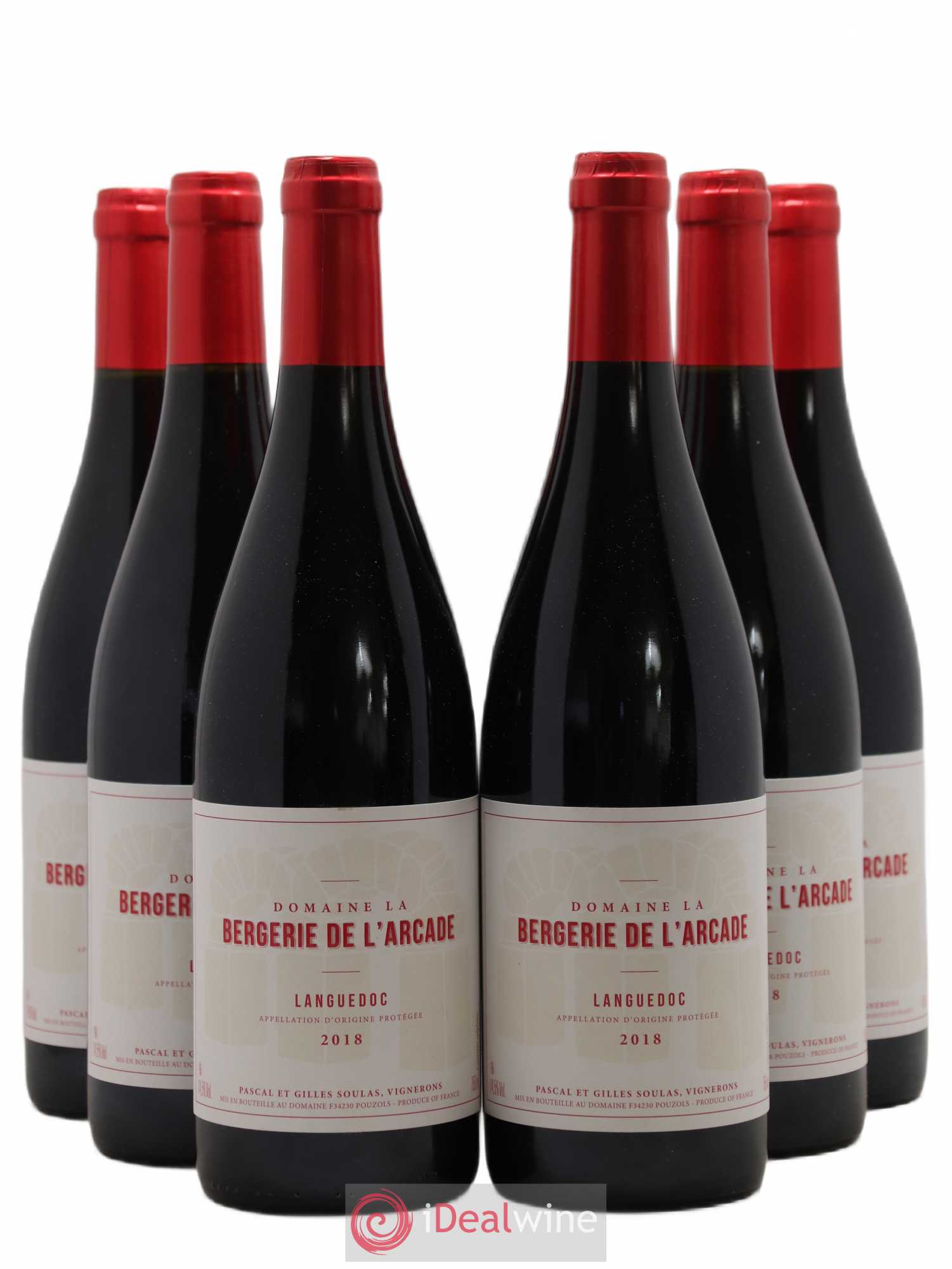 Languedoc La Bergerie de l'Arcade (Domaine) 2018 - Lot de 6 bouteilles - 0