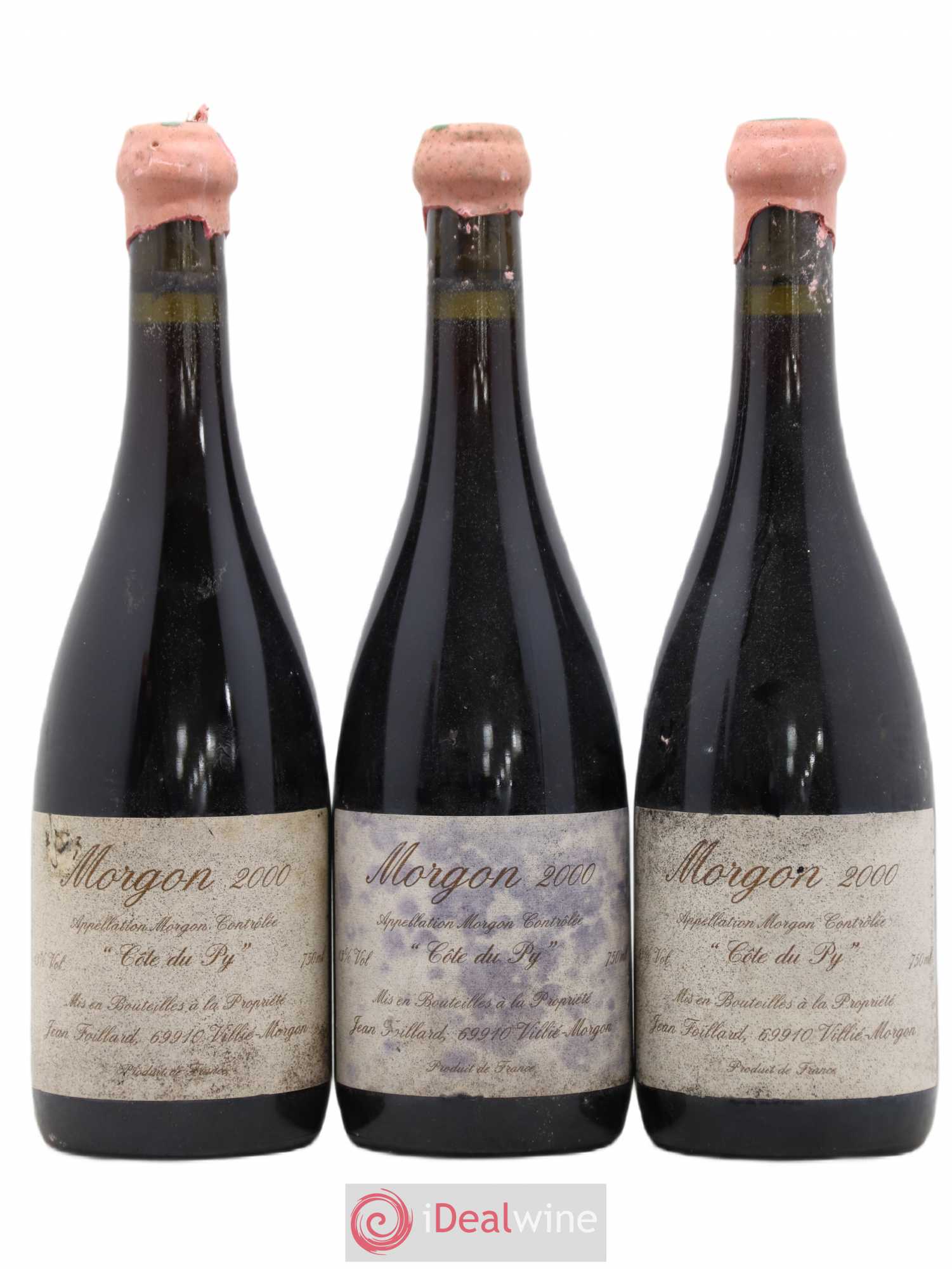 Morgon Côte du Py Jean Foillard 2000 - Lot de 6 bouteilles - 1
