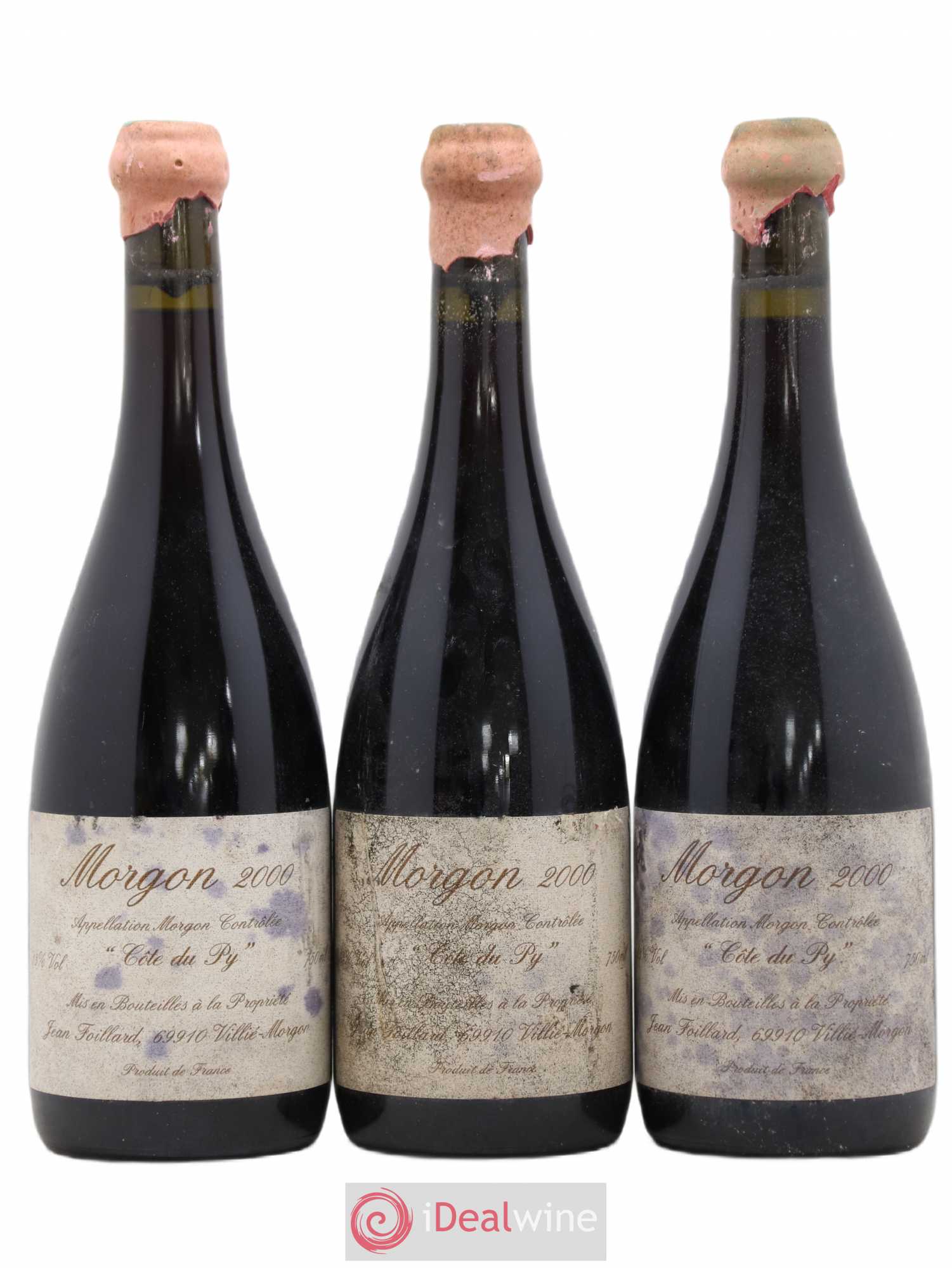 Morgon Côte du Py Jean Foillard 2000 - Lot de 6 bouteilles - 2