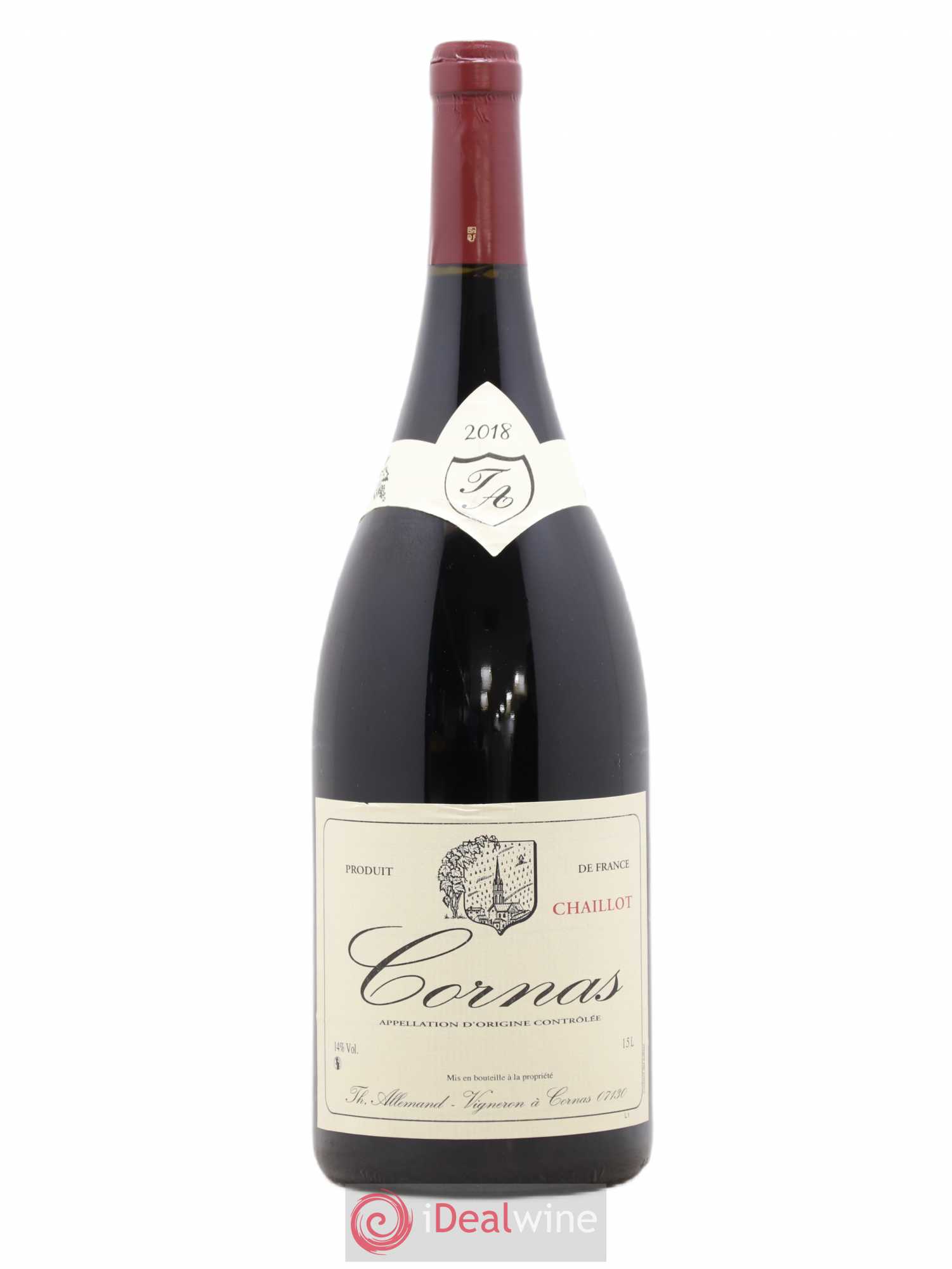 Cornas Chaillot Thierry Allemand 2018 - Lot de 1 magnum - 0