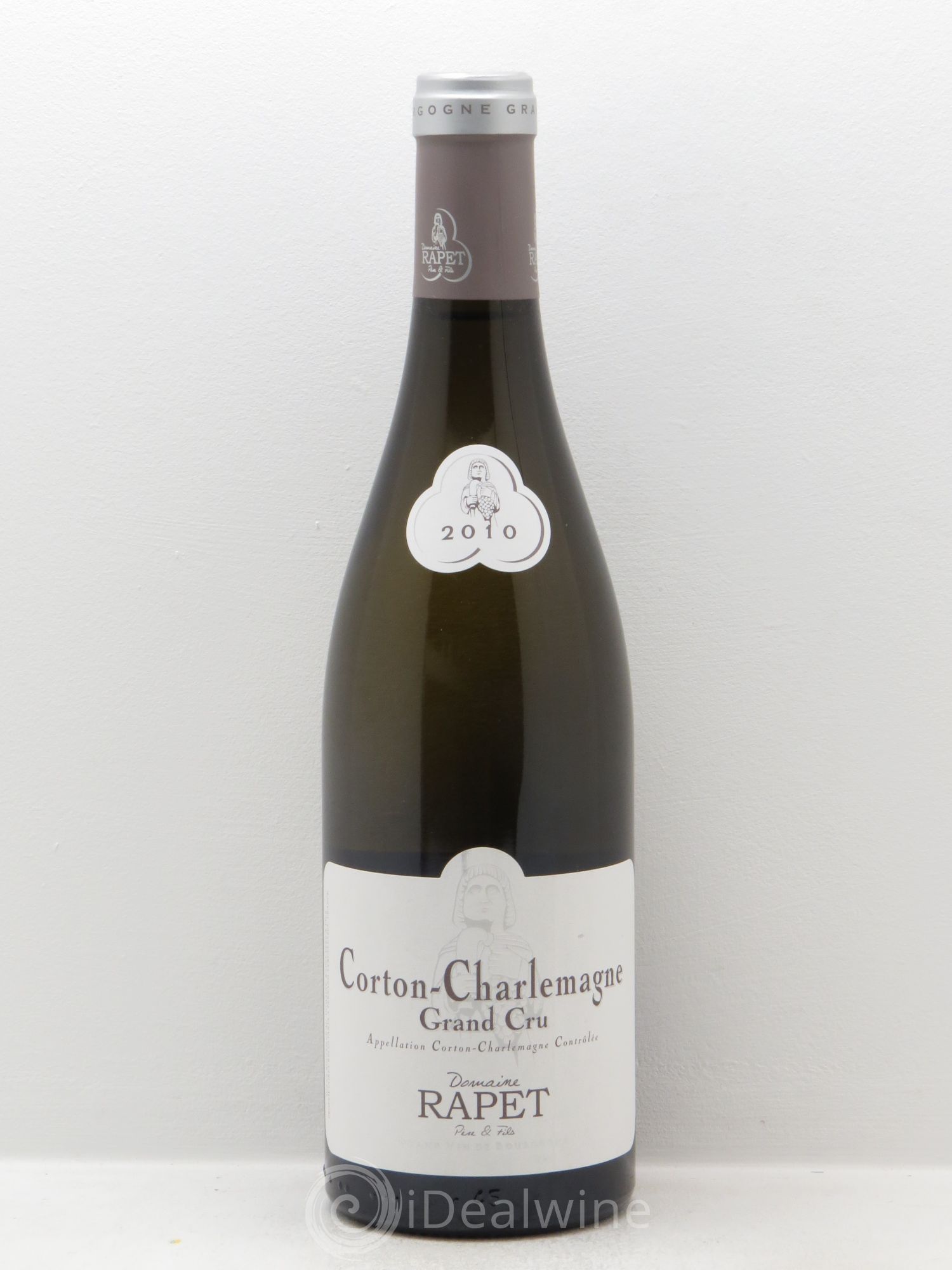 Corton-Charlemagne Grand Cru Rapet Père & Fils 2010 - Lot de 1 bouteille - 0
