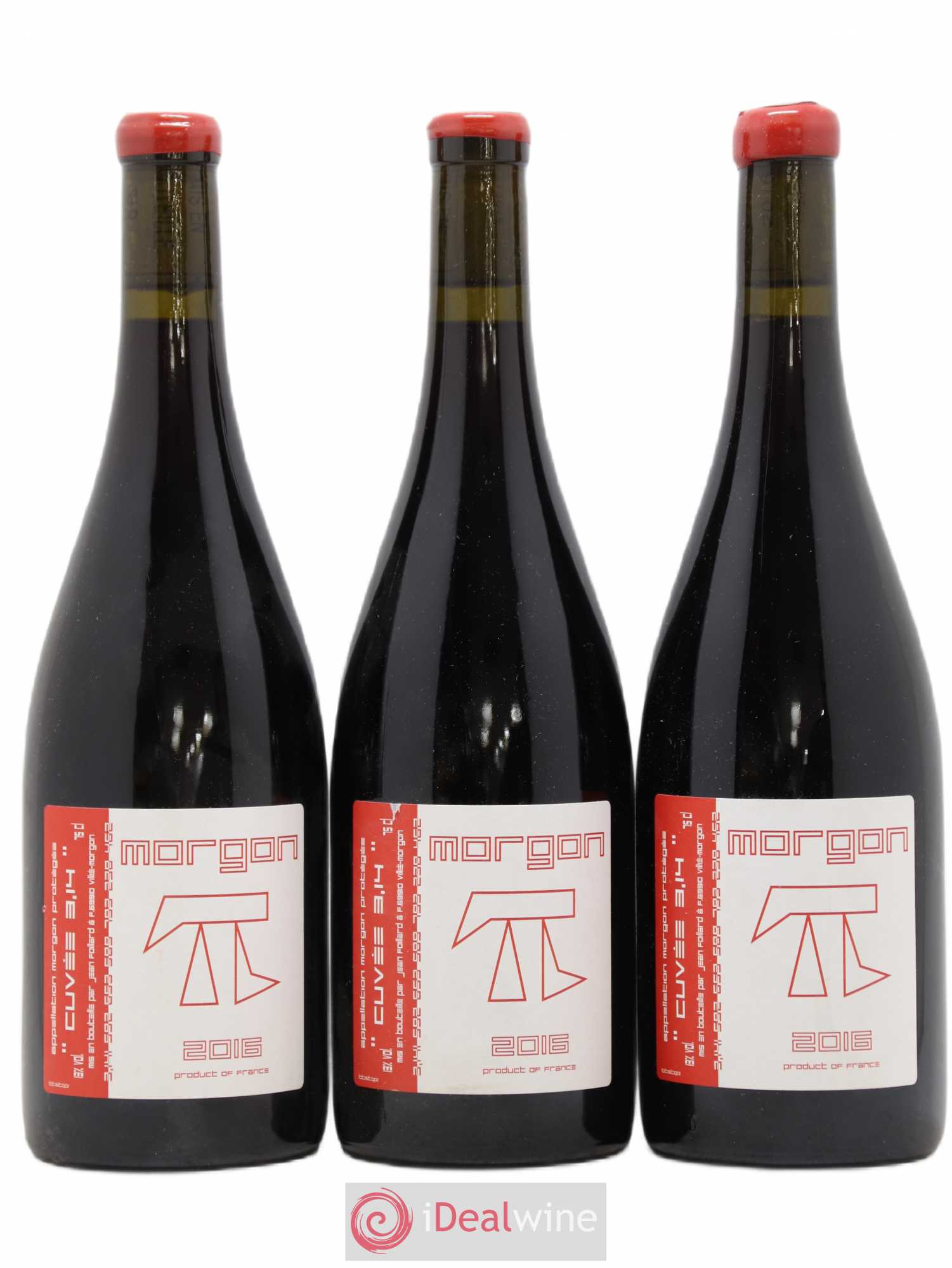 Morgon 3.14 Jean Foillard 2016 - Lot de 6 bouteilles - 1