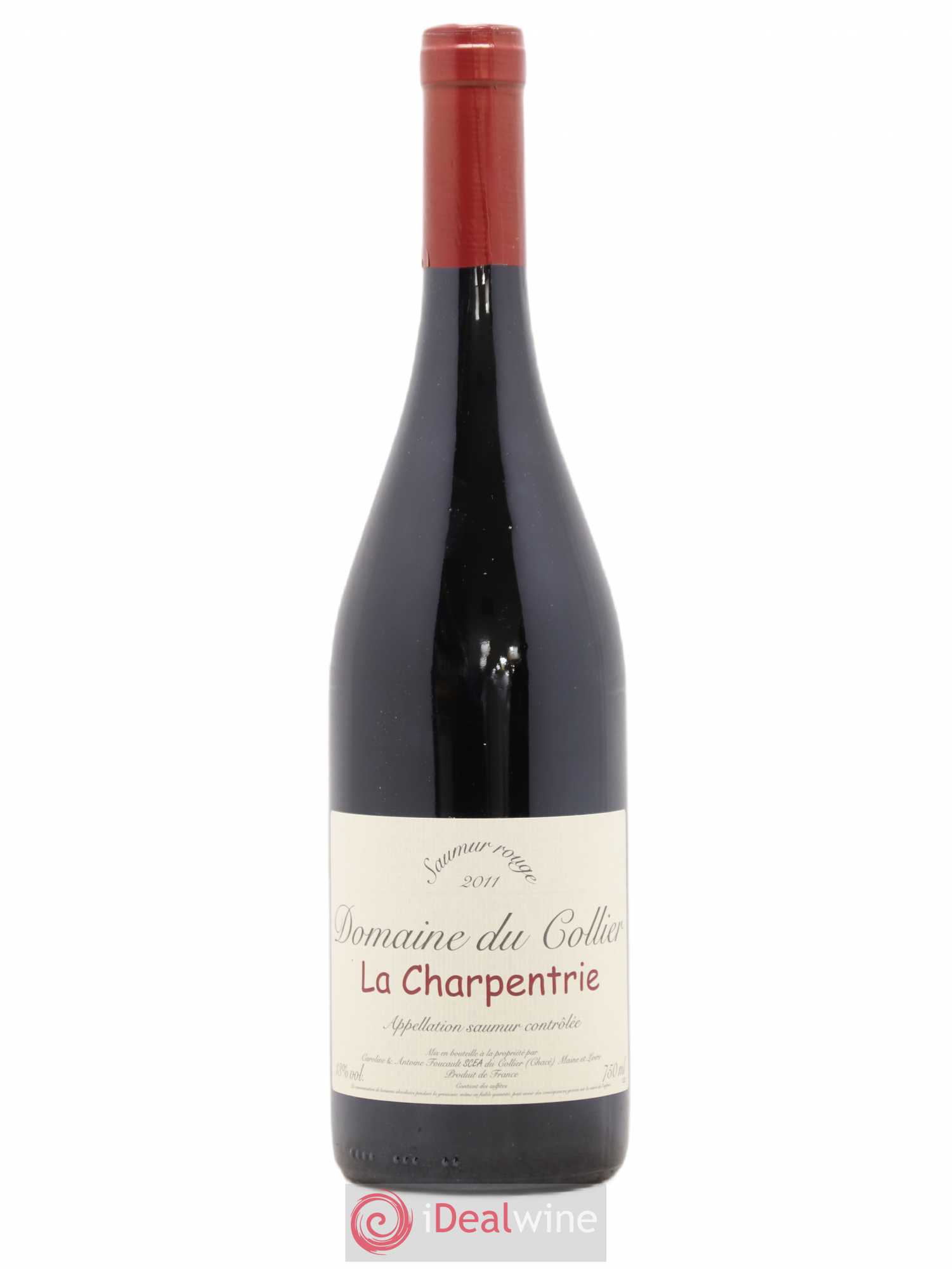 Saumur La Charpentrie Domaine du Collier 2011 - Lot de 1 bouteille - 0