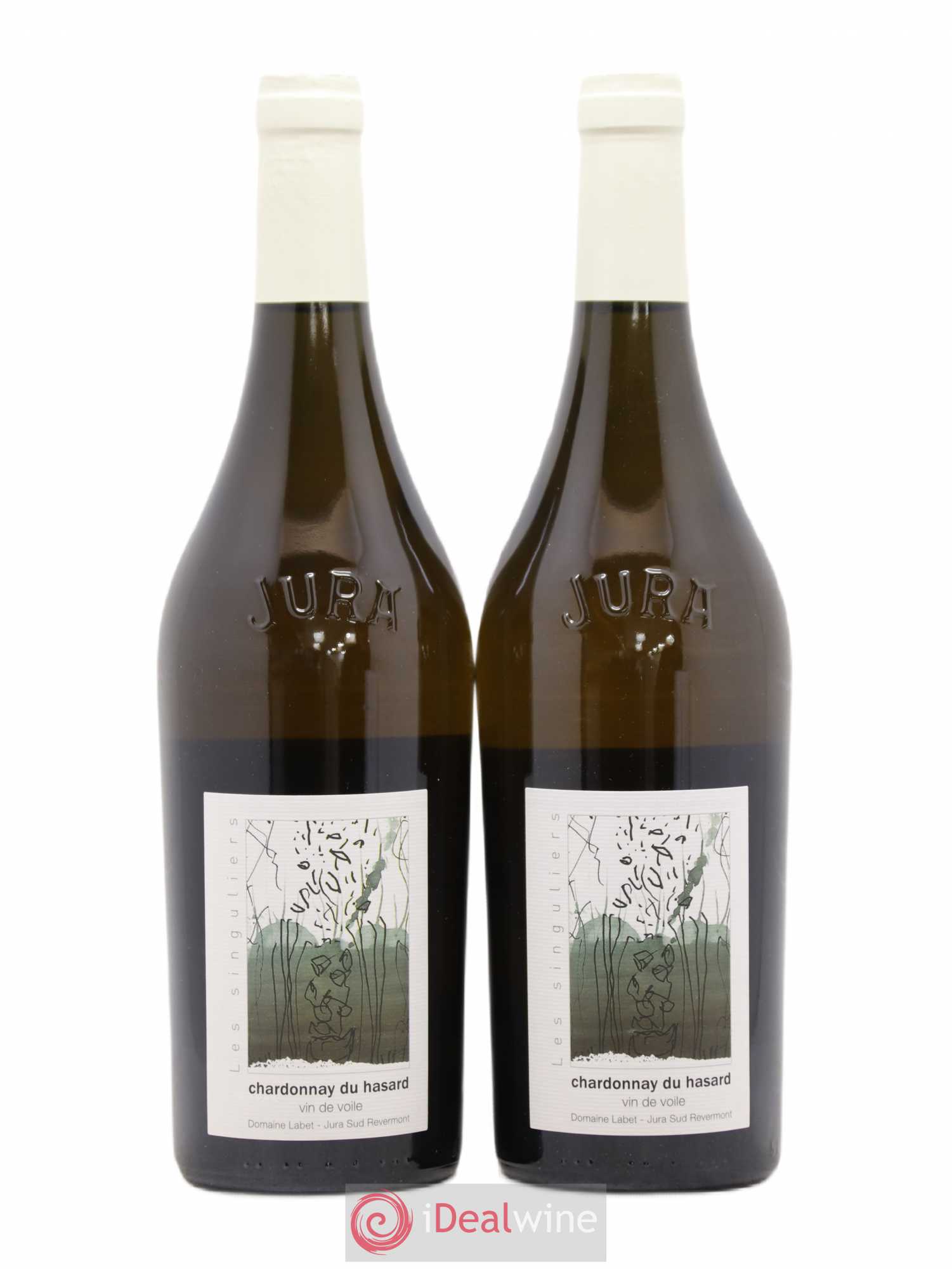 Côtes du Jura Vin de voile Chardonnay du Hasard Romain - Julien - Charline Labet 2015 - Lot de 2 bouteilles - 0