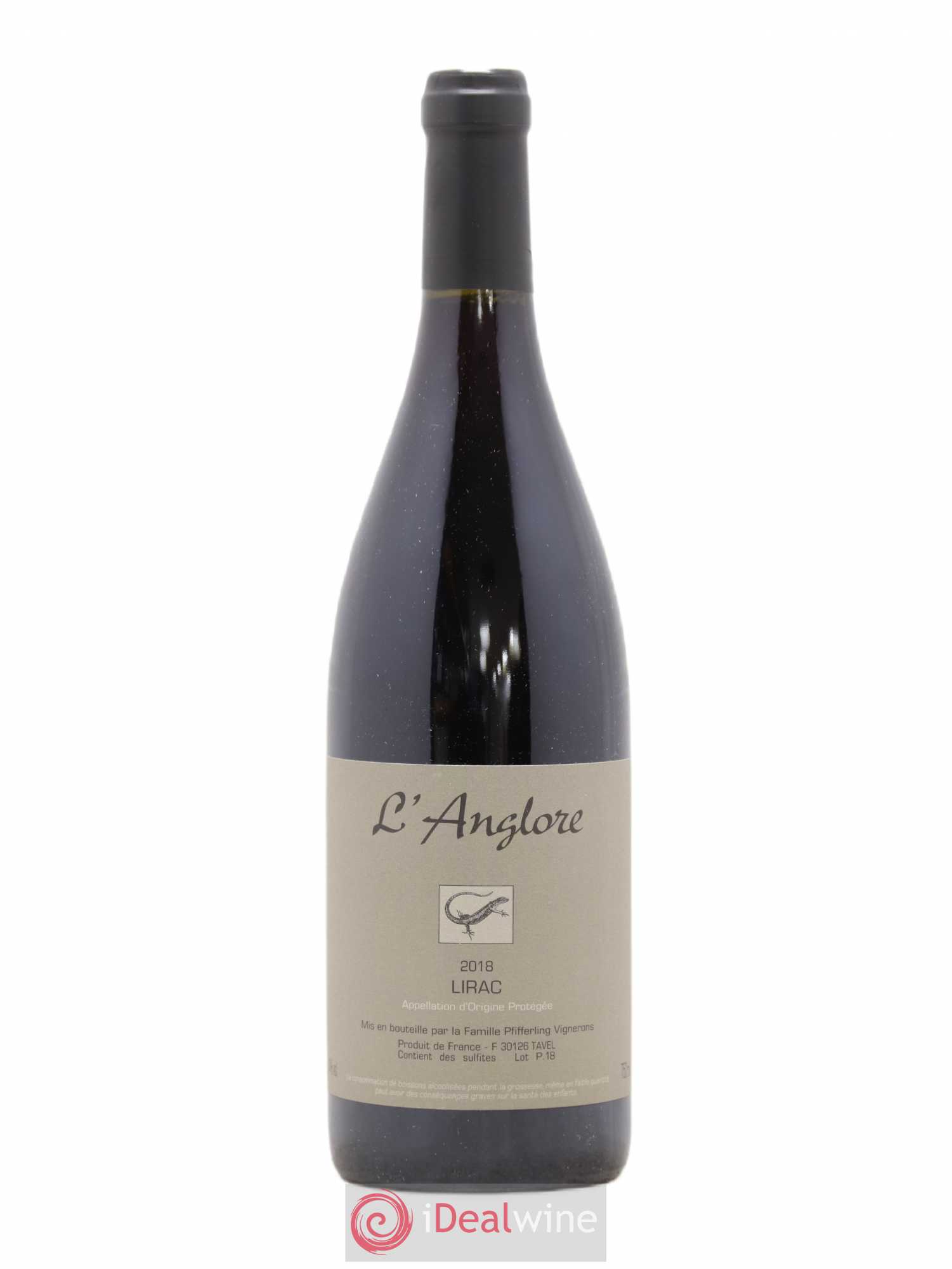 Lirac L'Anglore 2018 - Lot de 1 bouteille - 0