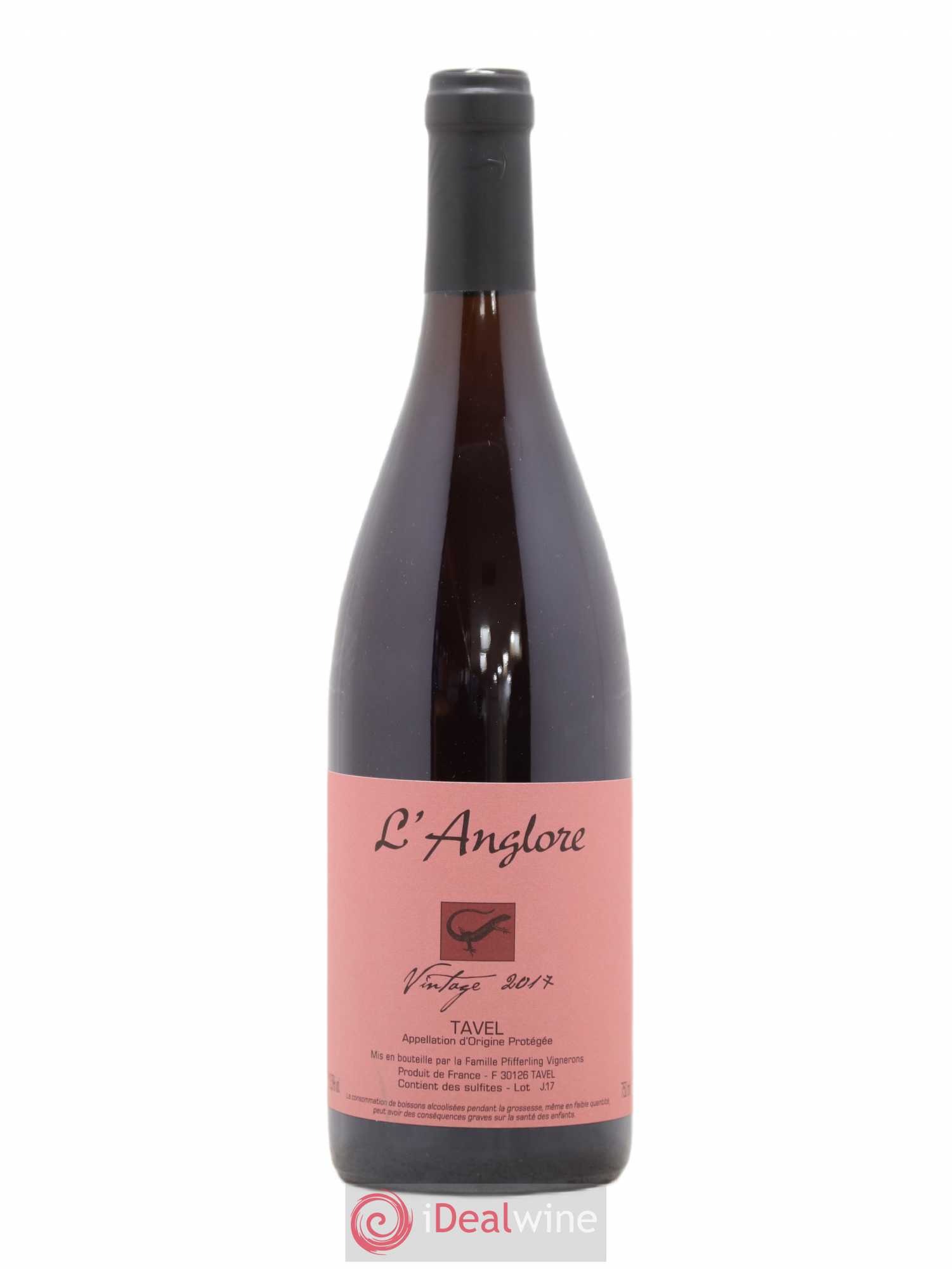 Tavel L'Anglore Vintage 2017 - Lot de 1 bouteille - 0