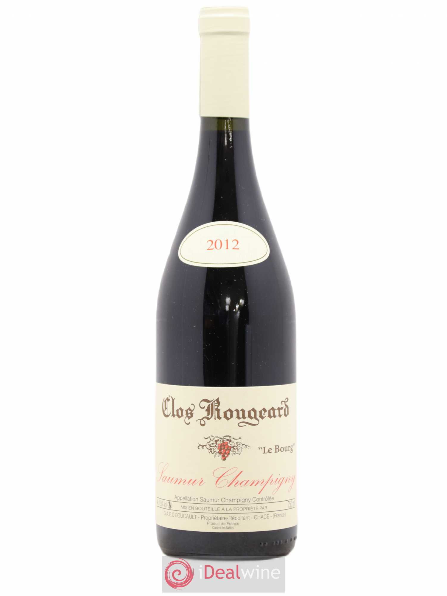 Saumur-Champigny Le Bourg Clos Rougeard 2012 - Lot de 1 bouteille - 0