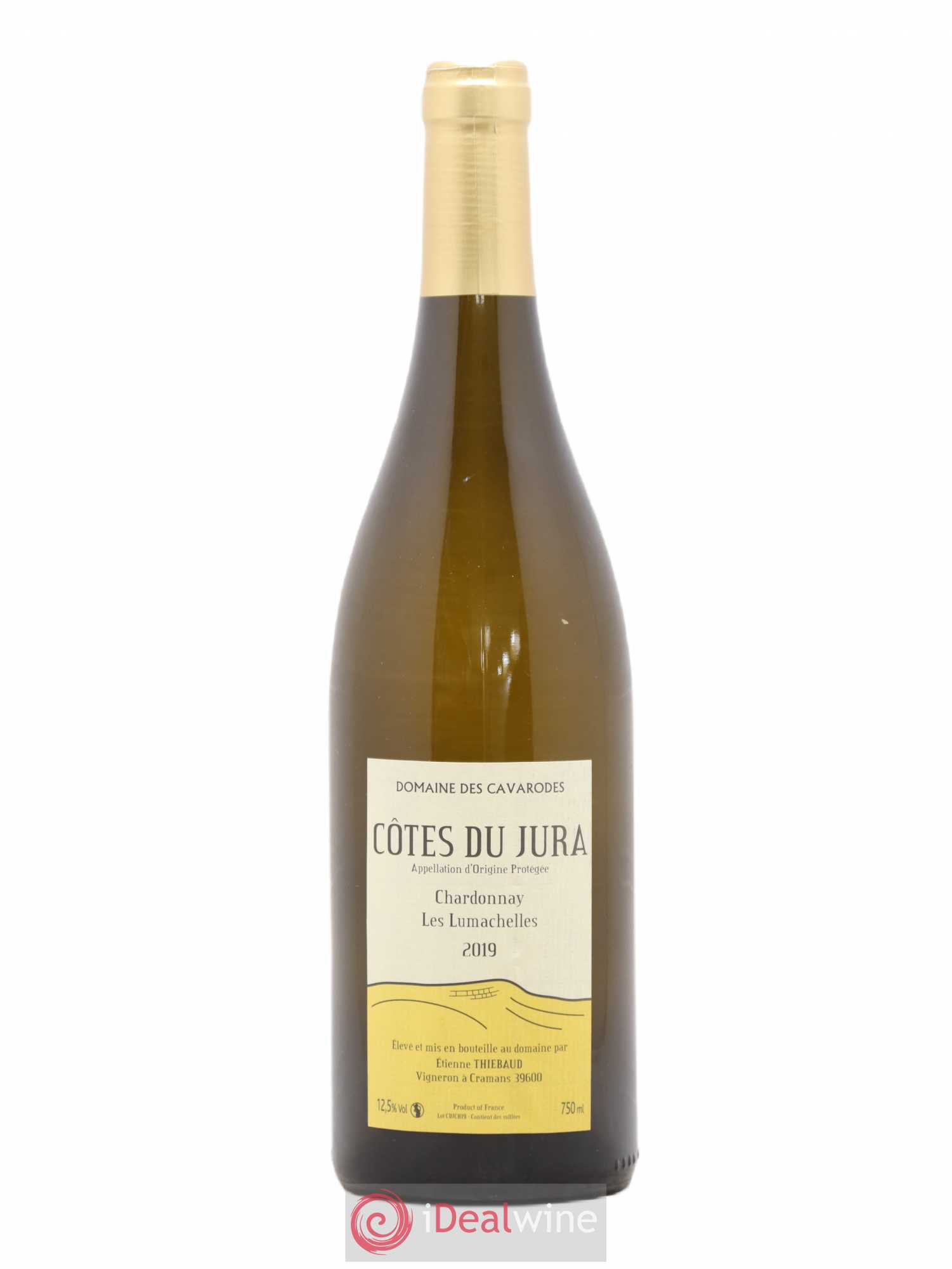 Côtes du Jura Chardonnay Les Lumachelles Cavarodes (Domaine des) - Etienne Thiébaud 2019 - Lot de 1 bouteille - 0