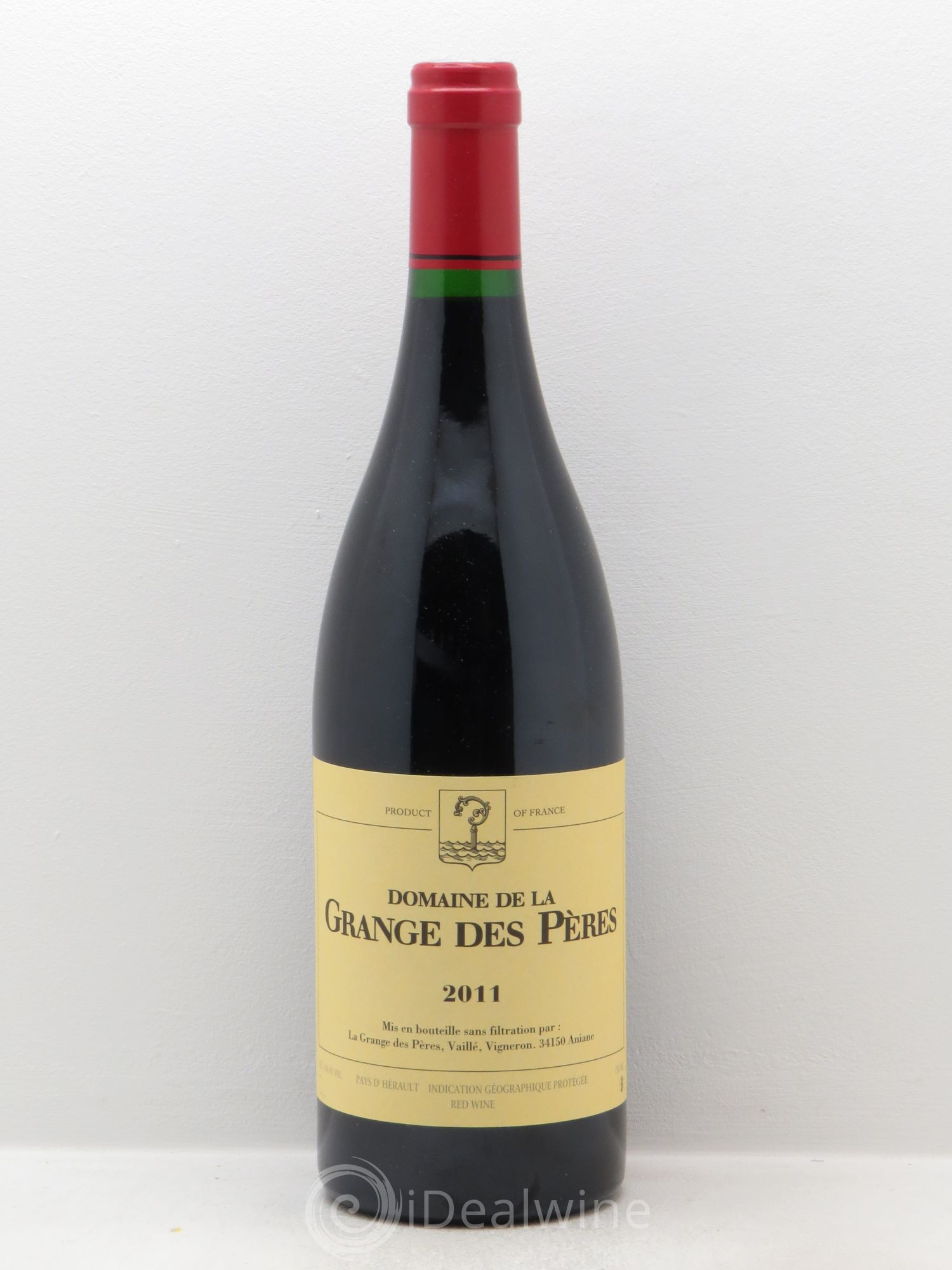 Pays d'Hérault Grange des Pères Laurent Vaillé 2011 - Lot de 1 bouteille - 0