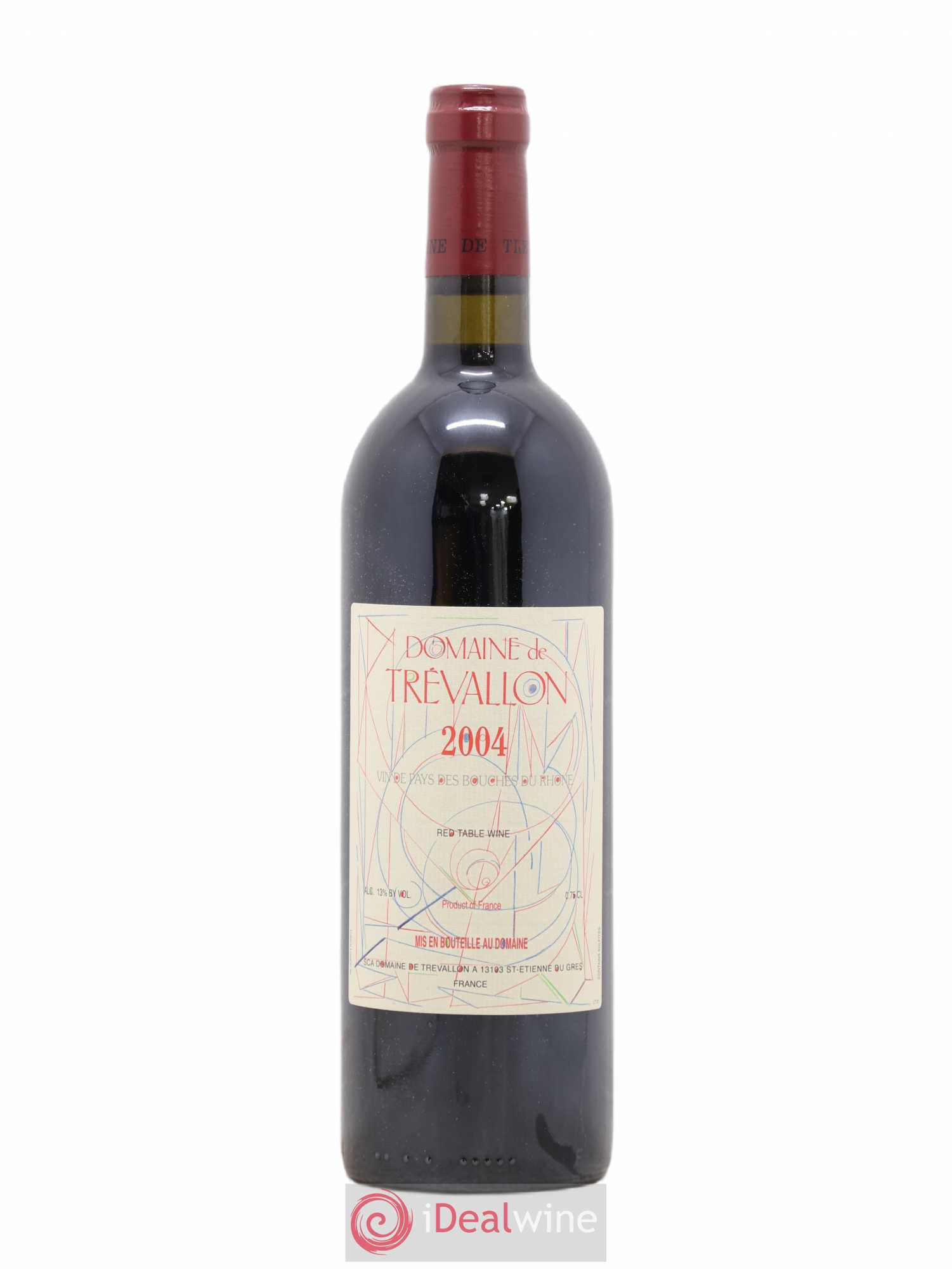 Bouches du Rhône Trévallon (Domaine de) Eloi Dürrbach 2004 - Posten von 1 Flasche - 0