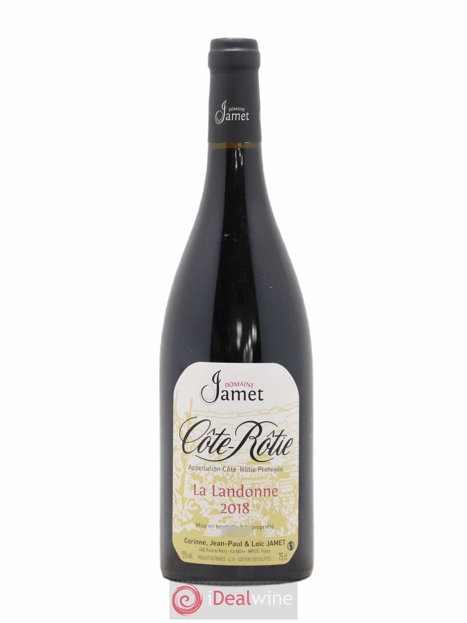 Côte-Rôtie La Landonne Jamet (Domaine) 2018 - Lot de 1 bouteille - 0