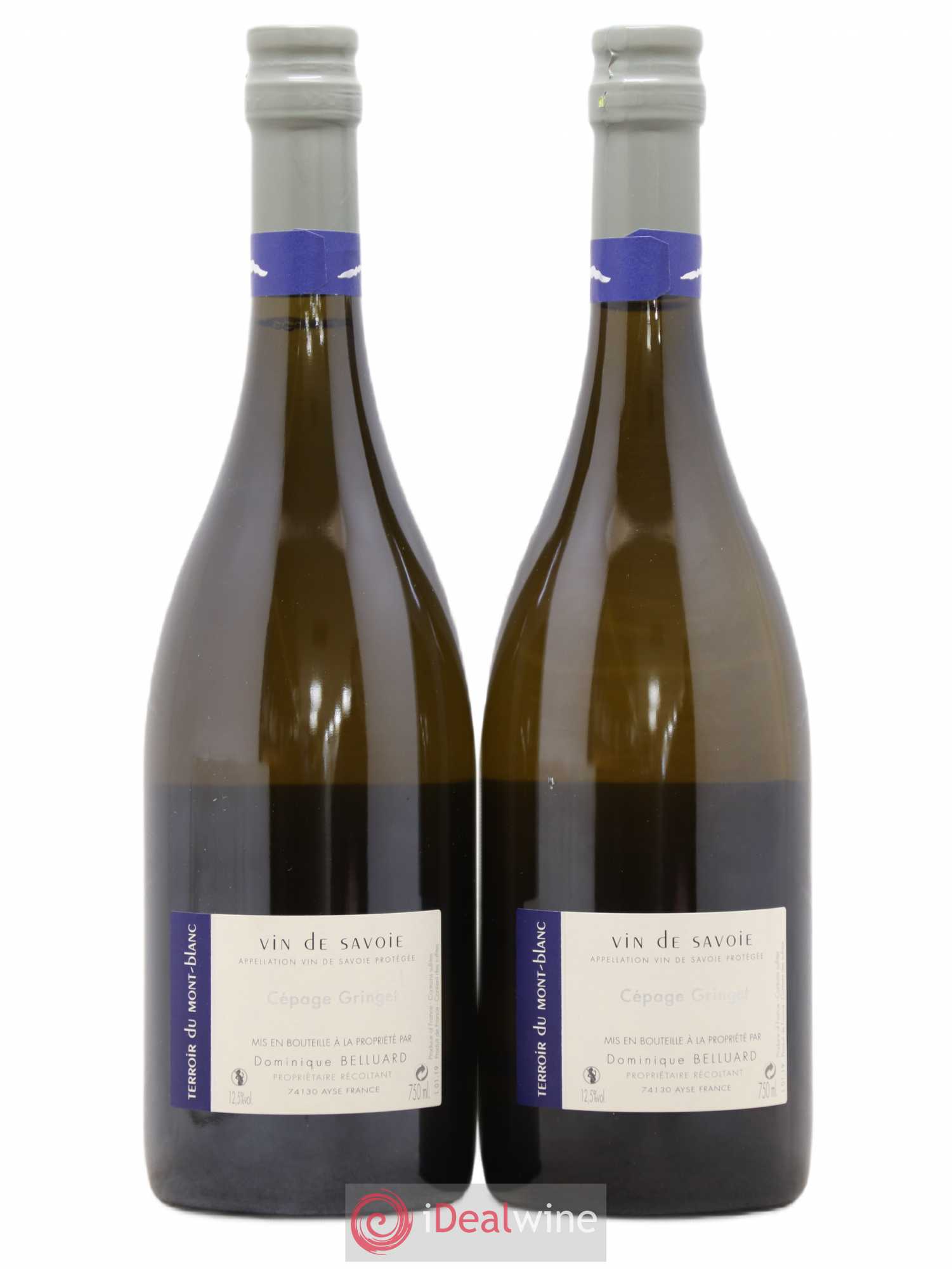 Vin de Savoie Les Alpes Domaine Belluard 2019 - Lot de 2 bouteilles - 1