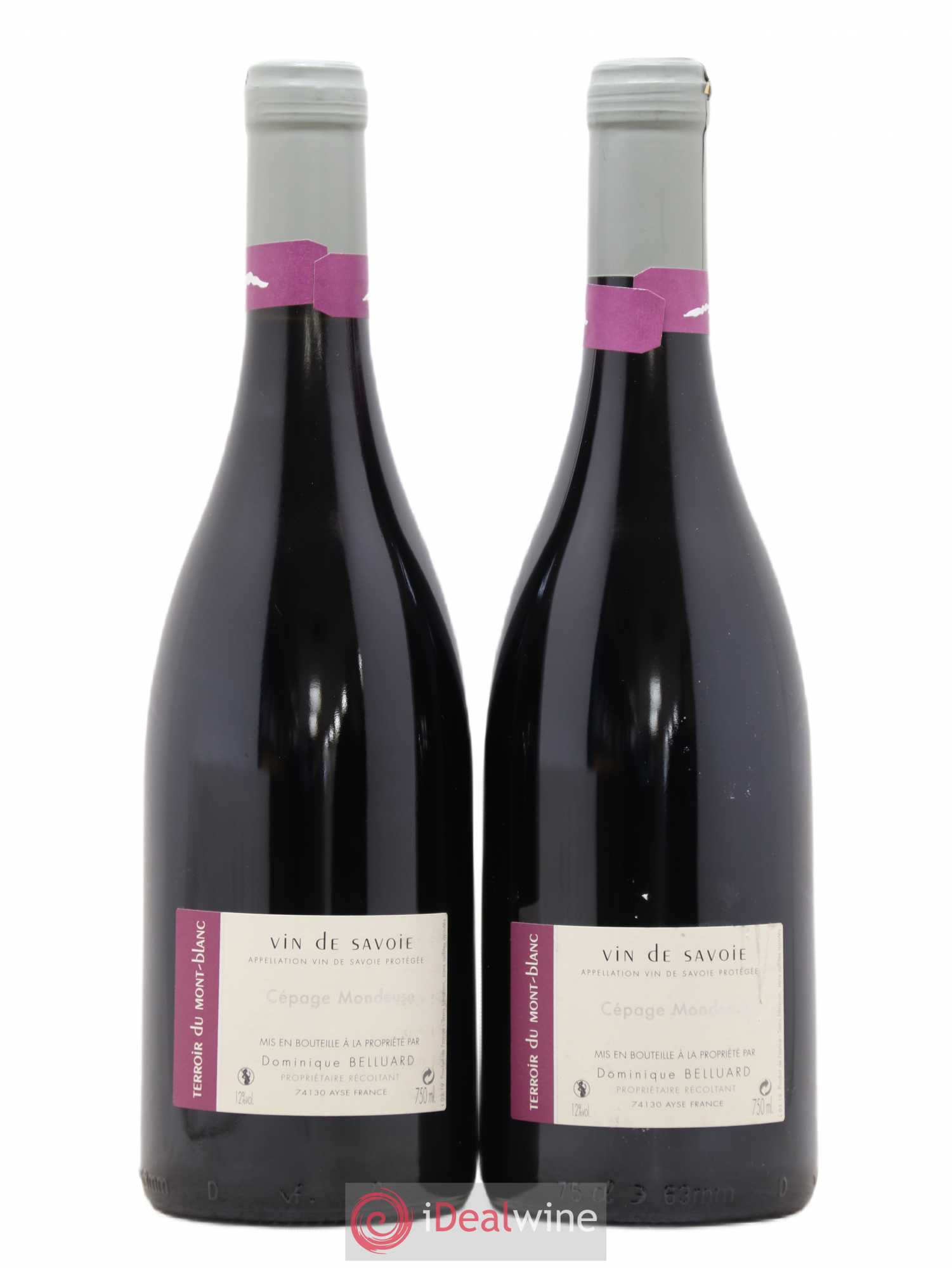 Vin de Savoie Mondeuse Amphore Domaine Belluard 2019 - Lot de 2 bouteilles - 1