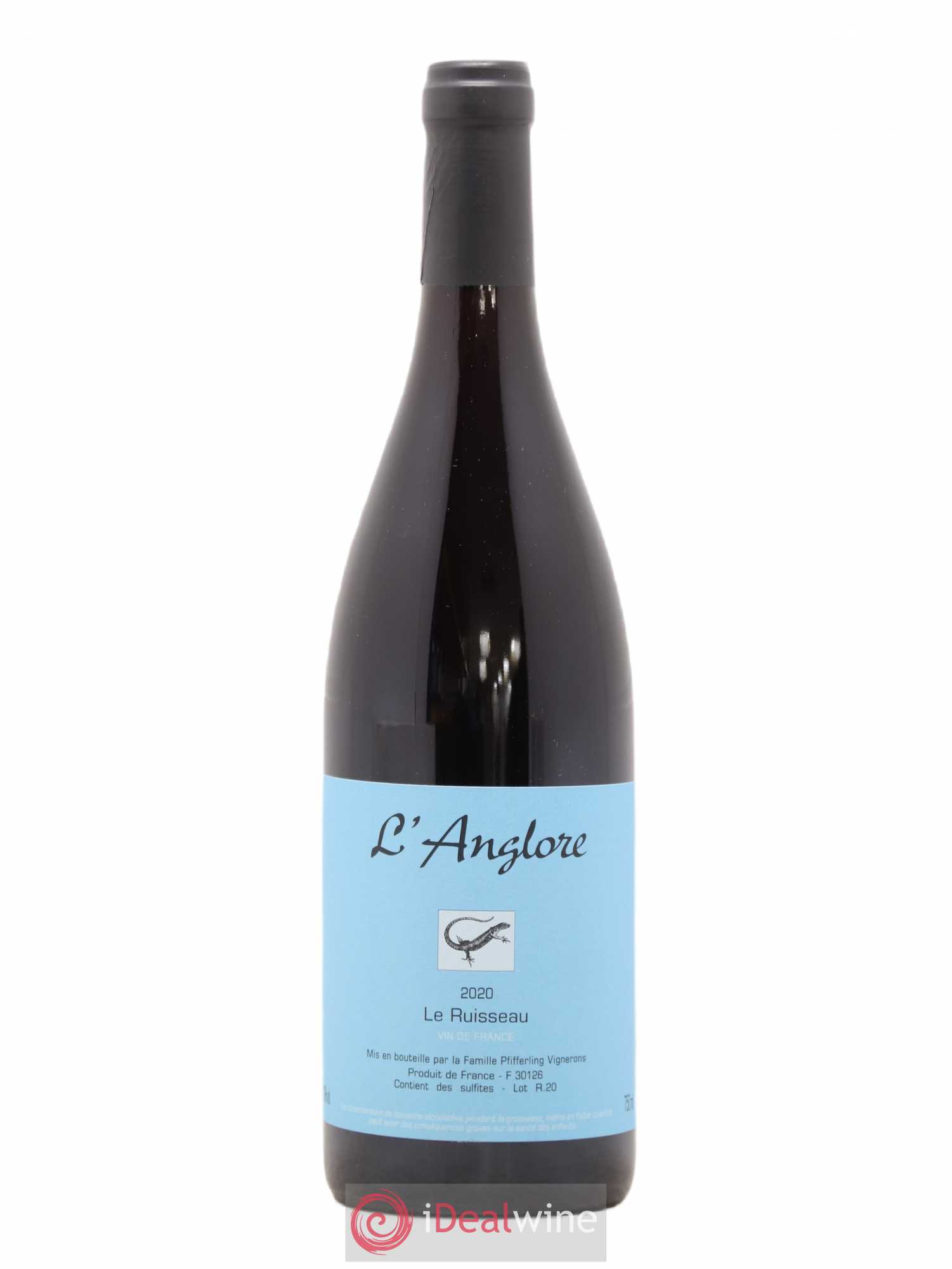Vin de France Le Ruisseau L'Anglore 2020 - Lot de 1 bouteille - 0