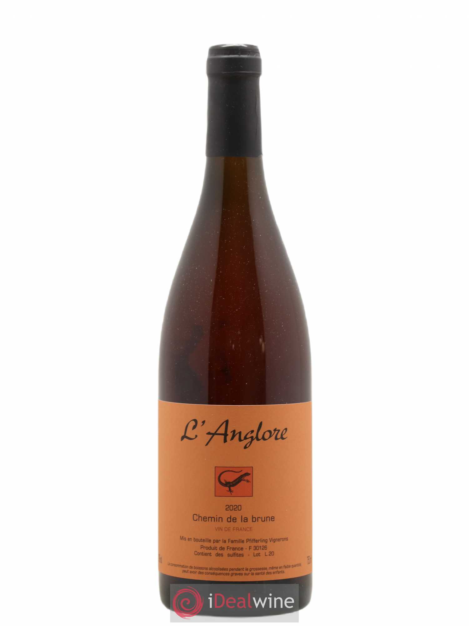Vin de France Chemin de la brune L'Anglore 2020 - Lot de 1 bouteille - 0
