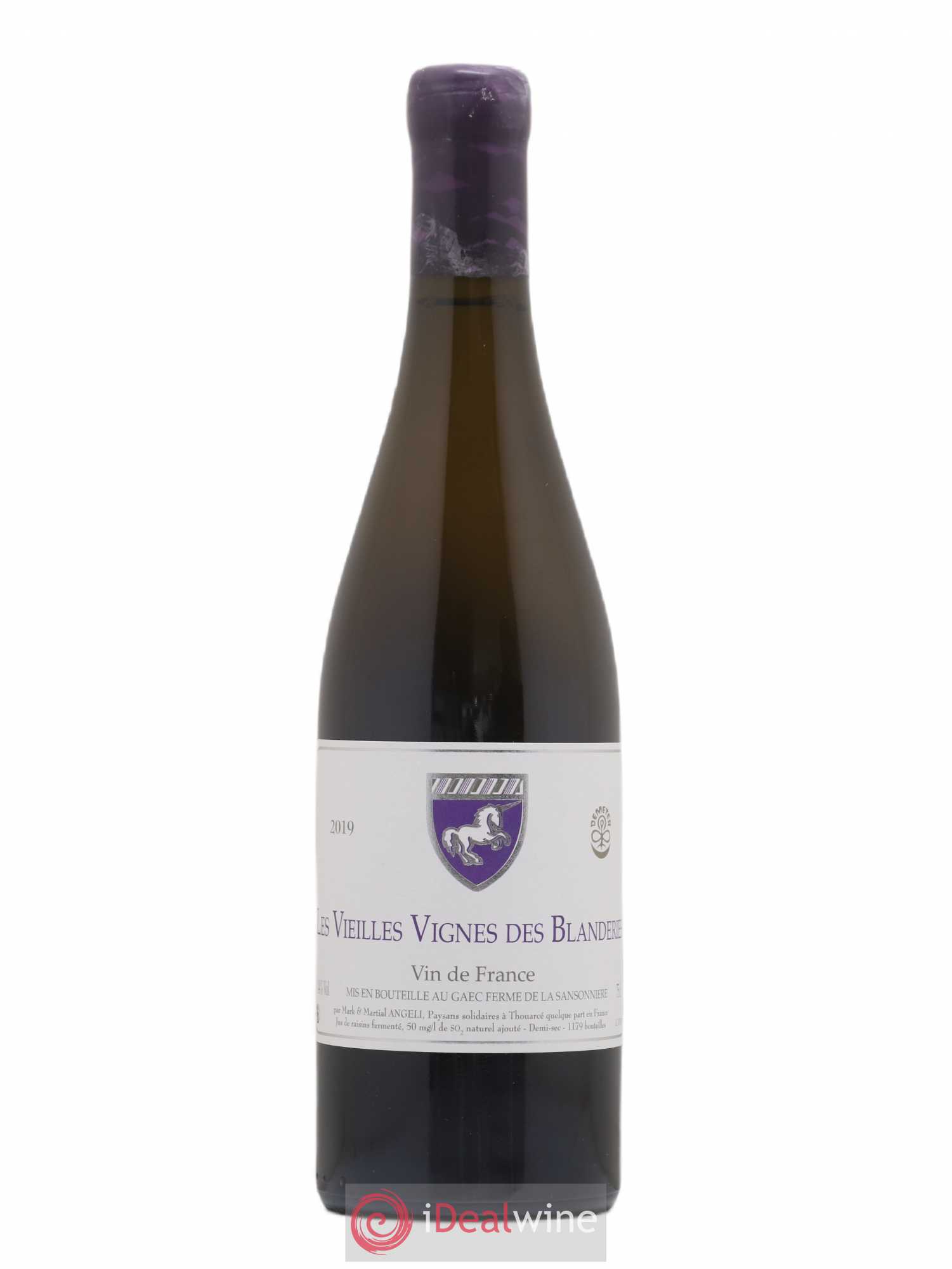 Vin de France Les Vieilles Vignes des Blanderies Mark Angeli (Domaine) - Ferme de la Sansonnière 2019 - Posten von 1 Flasche - 0