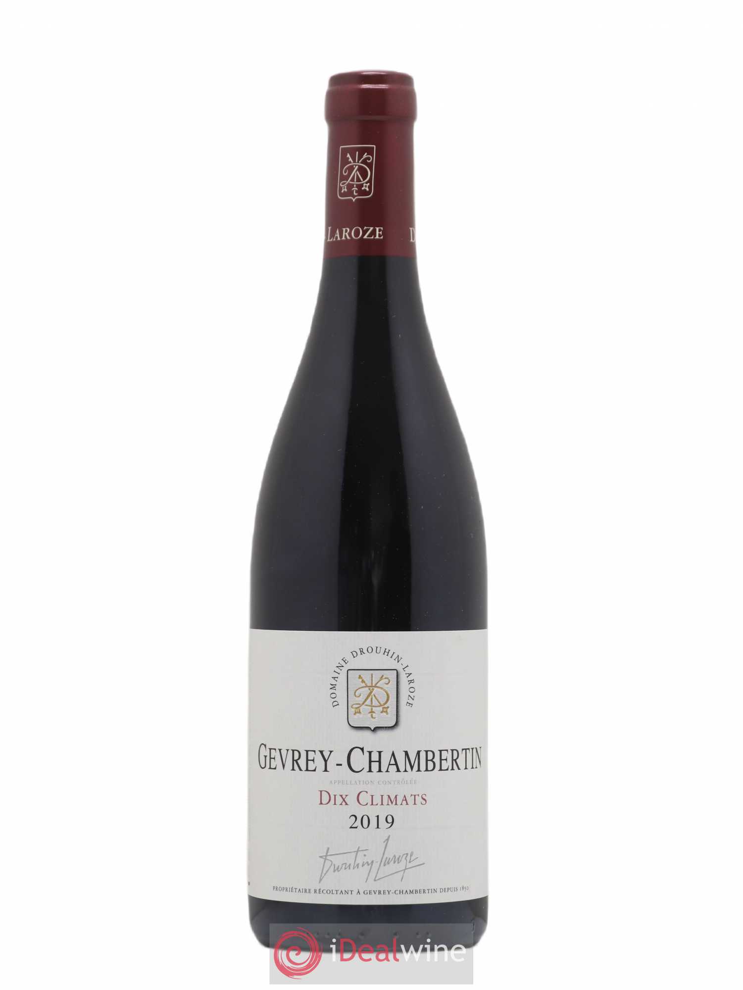 Gevrey-Chambertin Dix Climats Drouhin Laroze 2019 - Lot de 1 bouteille - 0