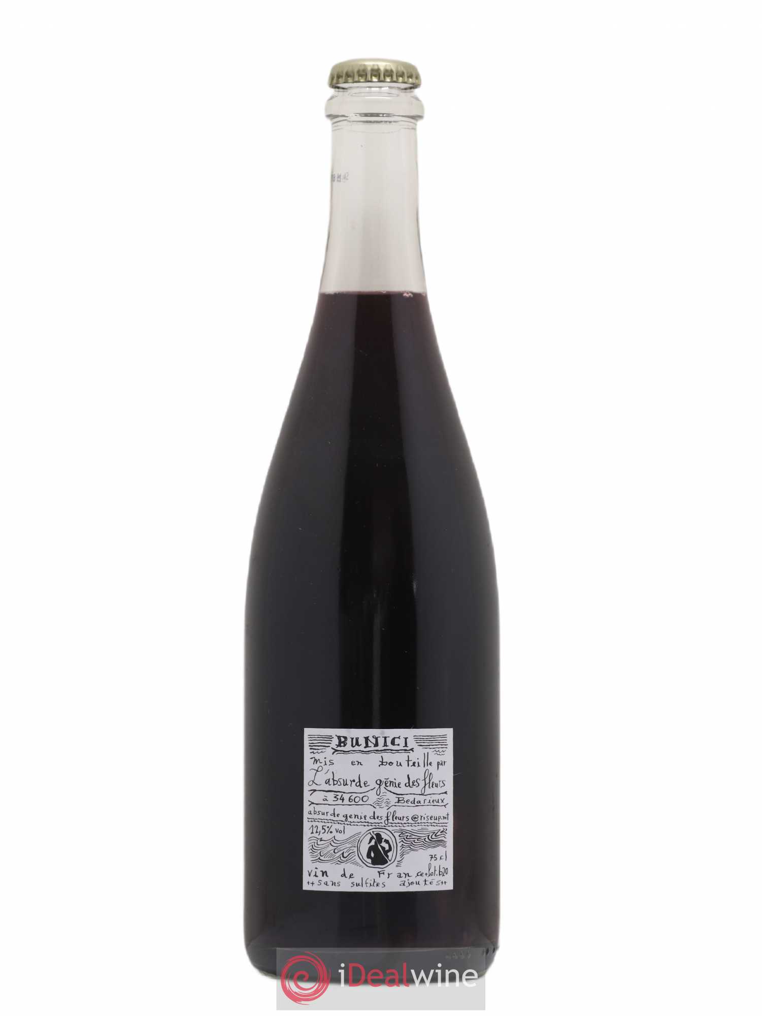 Vin de France Bunici L'Absurde génie des fleurs 2020 - Posten von 1 Flasche - 1