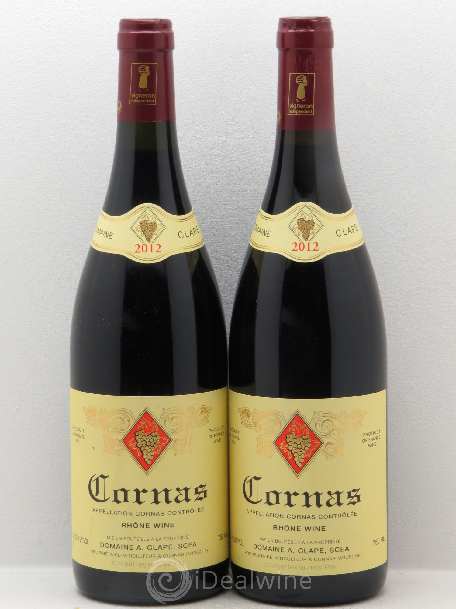 Cornas Auguste Clape 2012 - Lot de 2 bouteilles - 0