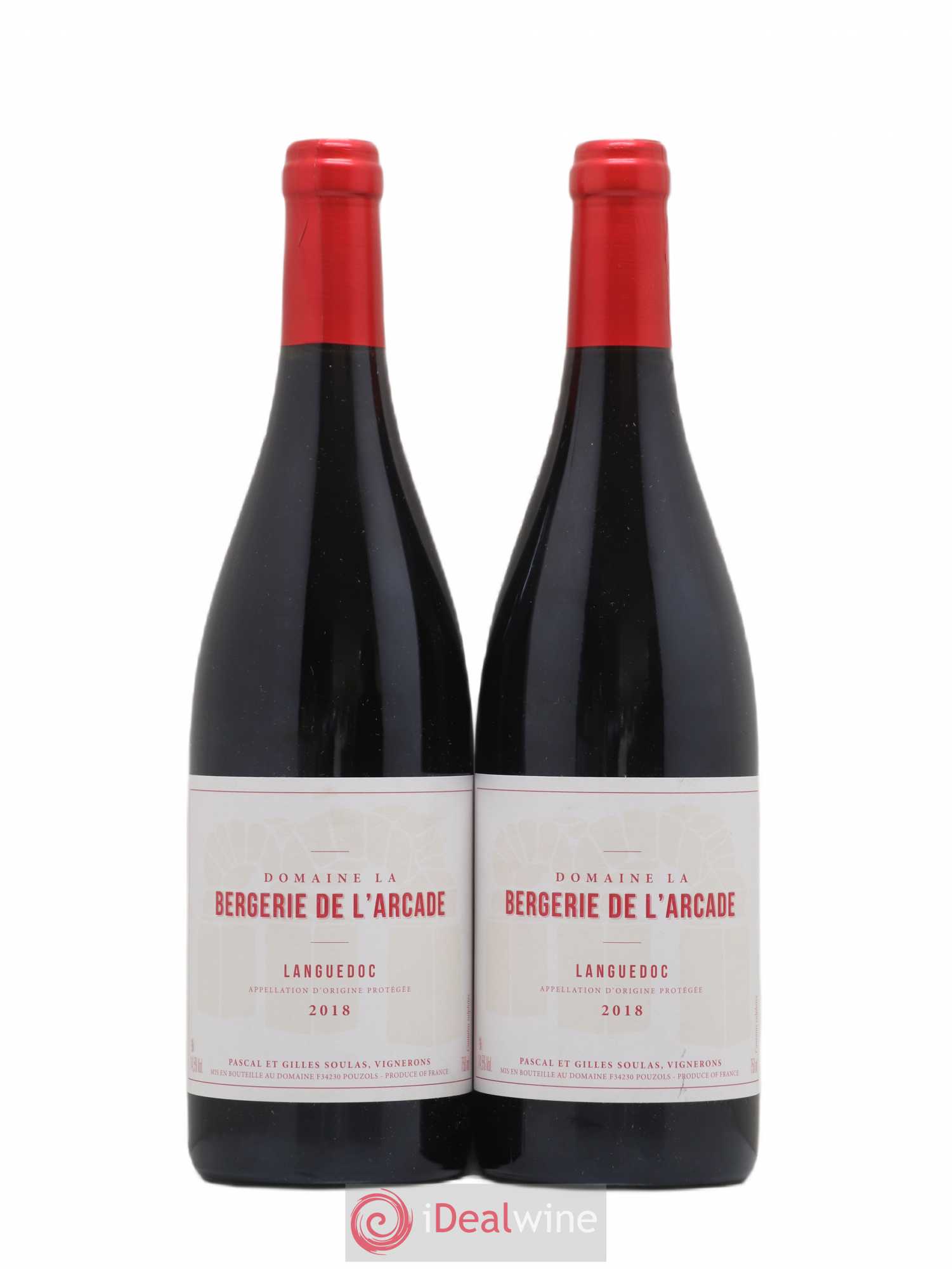 Languedoc La Bergerie de l'Arcade (Domaine) 2018 - Lot de 2 bouteilles - 0