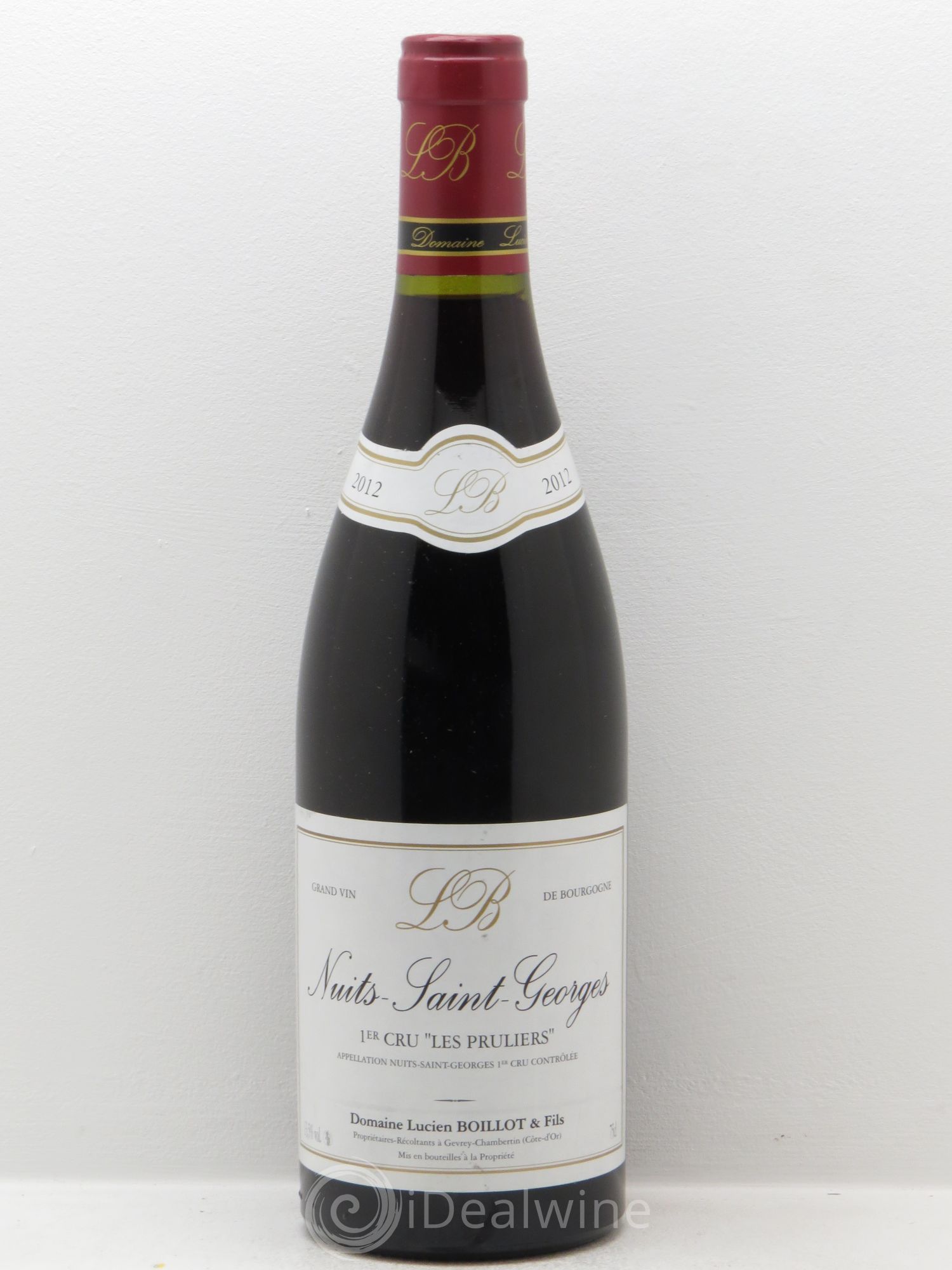 Nuits-Saint-Georges 1er Cru 2012 - Lot de 1 bouteille - 0