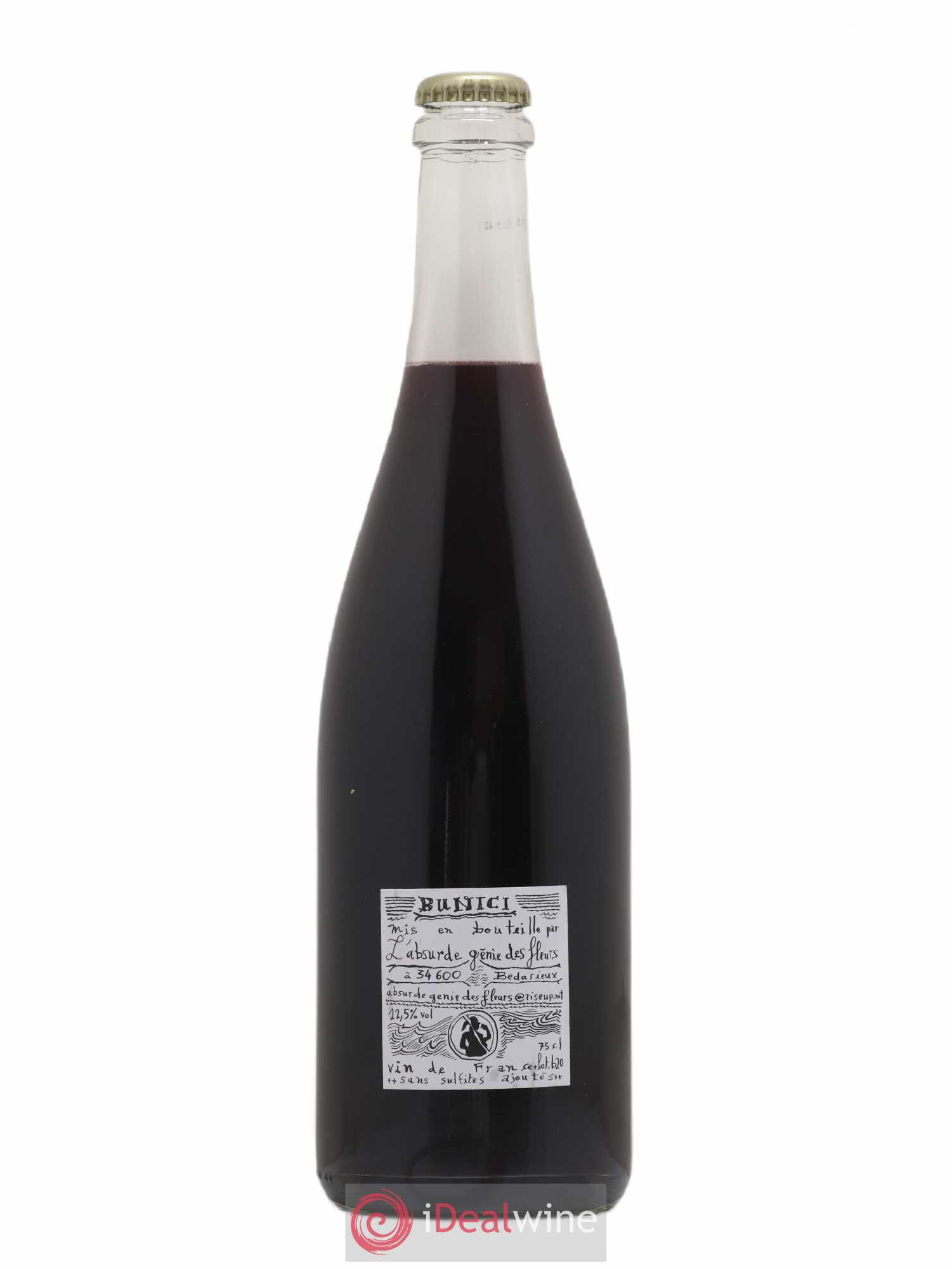 Vin de France Bunici L'absurde des génies de fleurs 2020 - Posten von 1 Flasche - 1