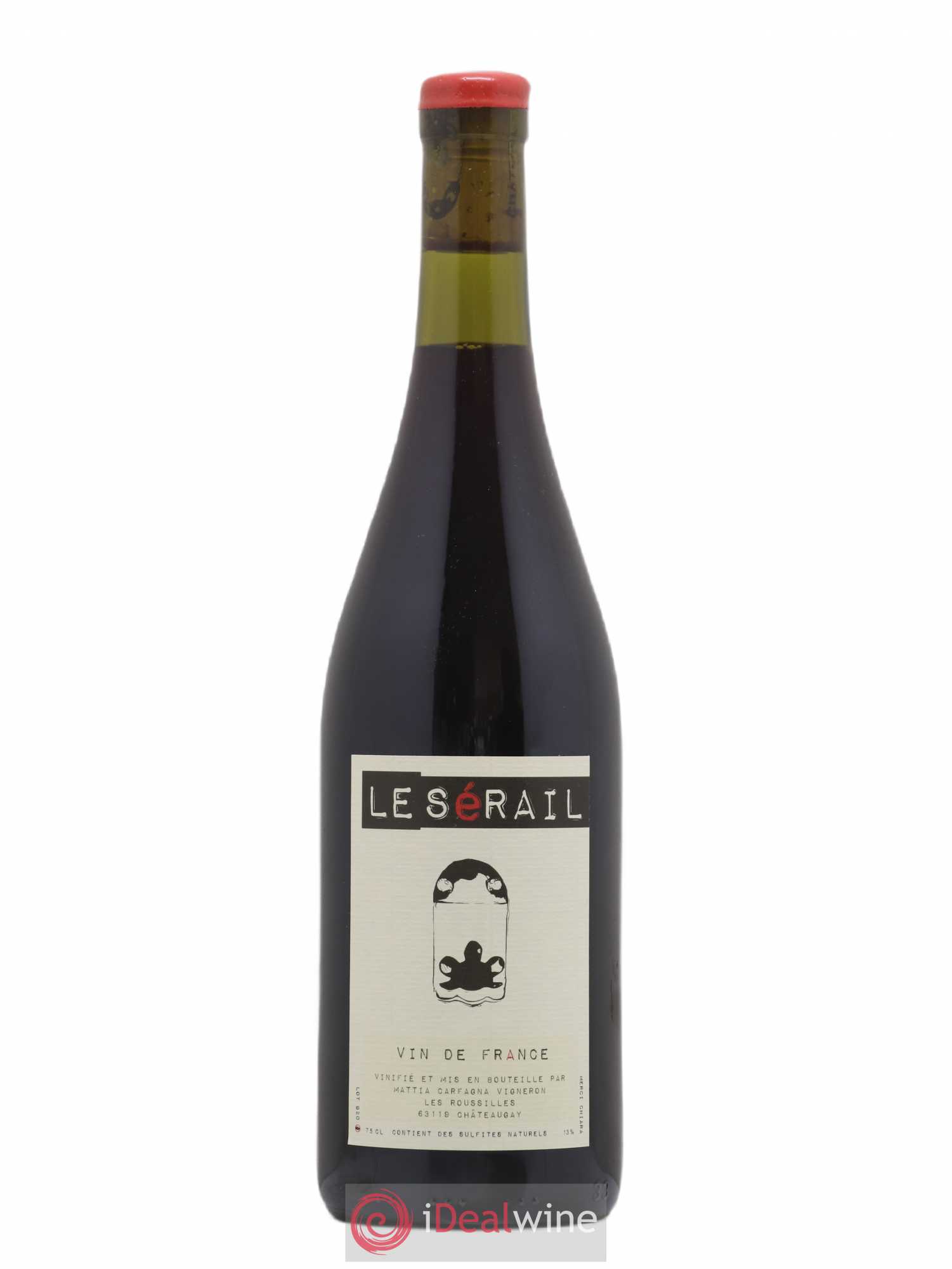 Vin de France Sérail Carfagna 2020 - Lot de 1 bouteille - 0