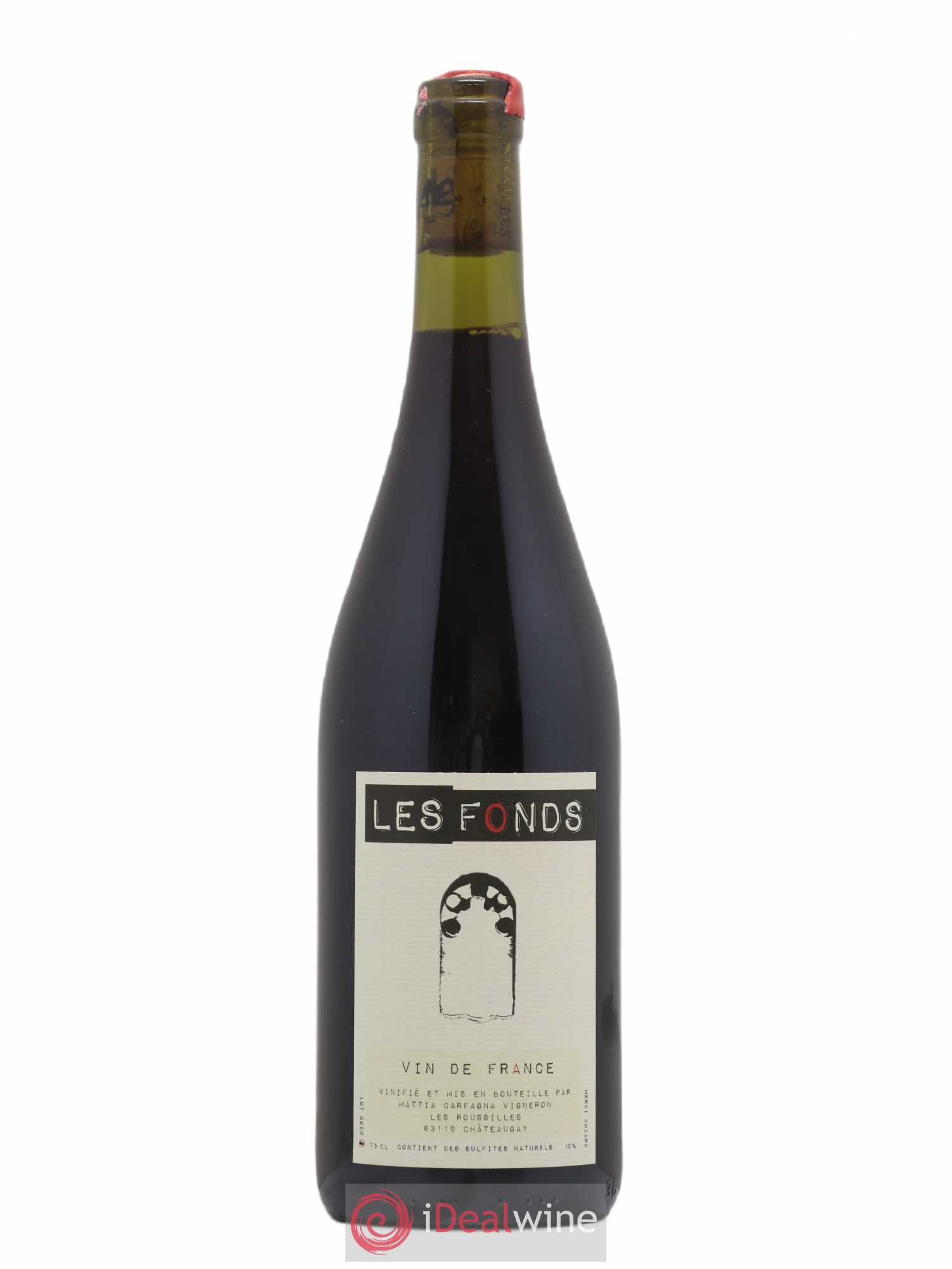 Vin de France Les Fonds Carfagna 2020 - Posten von 1 Flasche - 0