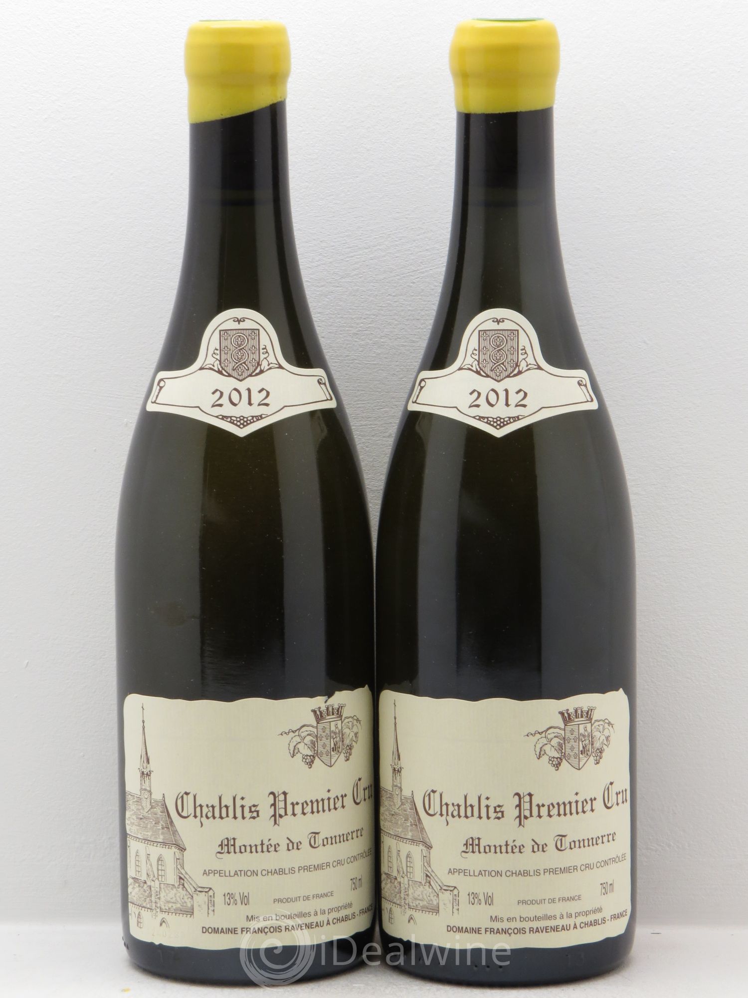 Chablis 1er Cru Montée de Tonnerre Raveneau (Domaine) 2012 - Lot de 2 bouteilles - 0